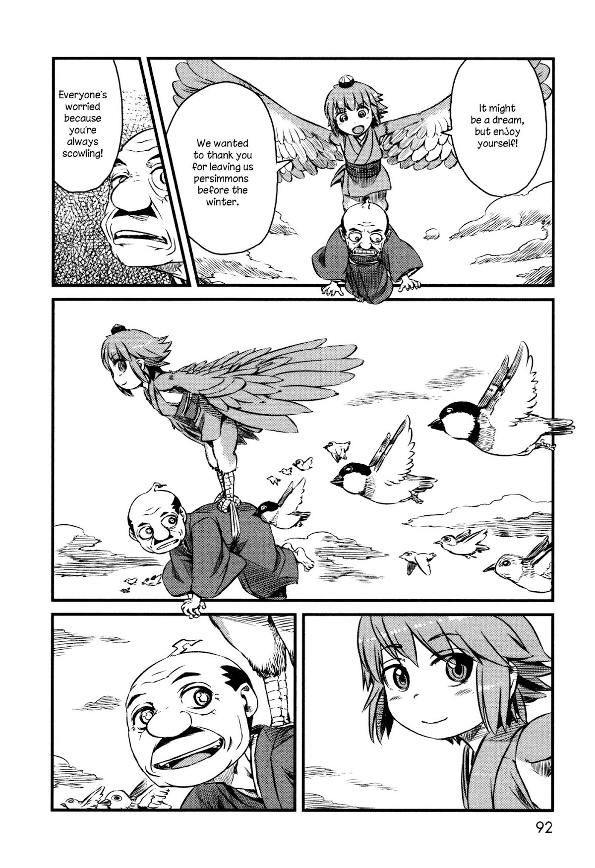 Neko Musume Michikusa Nikki Chapter 40 page 21 - Chapter 40: Passin' Time With A Sparrow in the Sky