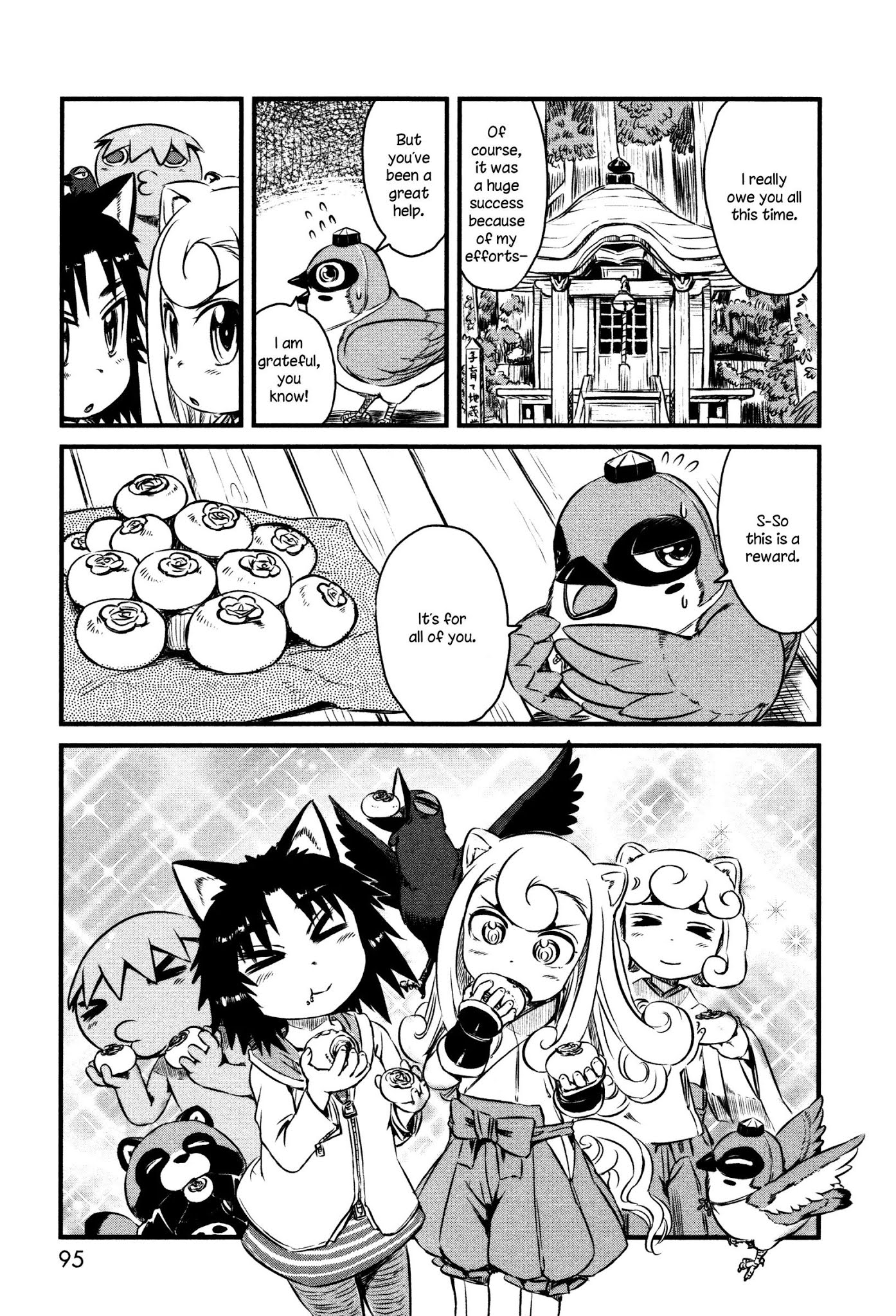 Neko Musume Michikusa Nikki Chapter 40 page 24 - Chapter 40: Passin' Time With A Sparrow in the Sky