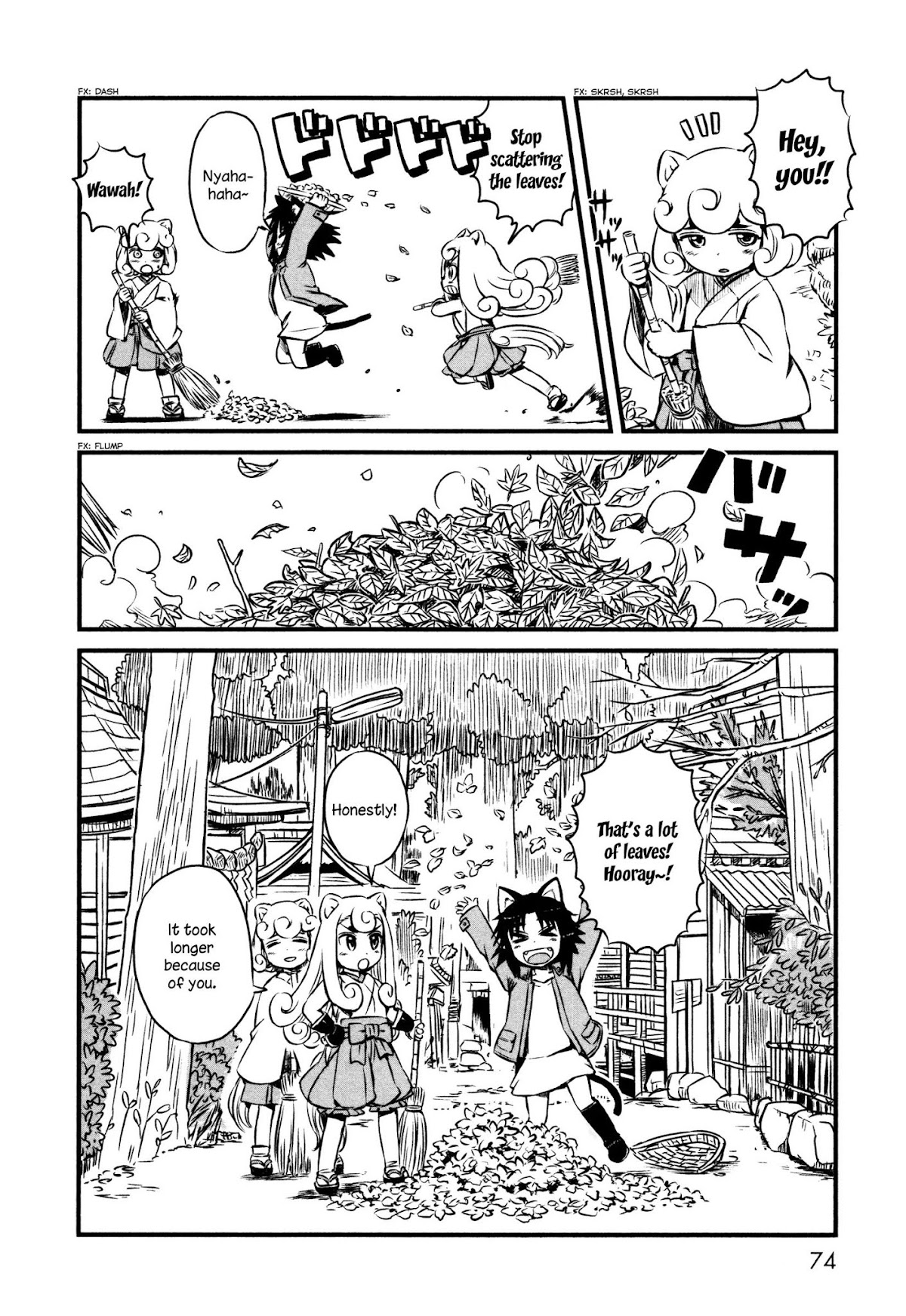Neko Musume Michikusa Nikki Chapter 40 page 4 - Chapter 40: Passin' Time With A Sparrow in the Sky