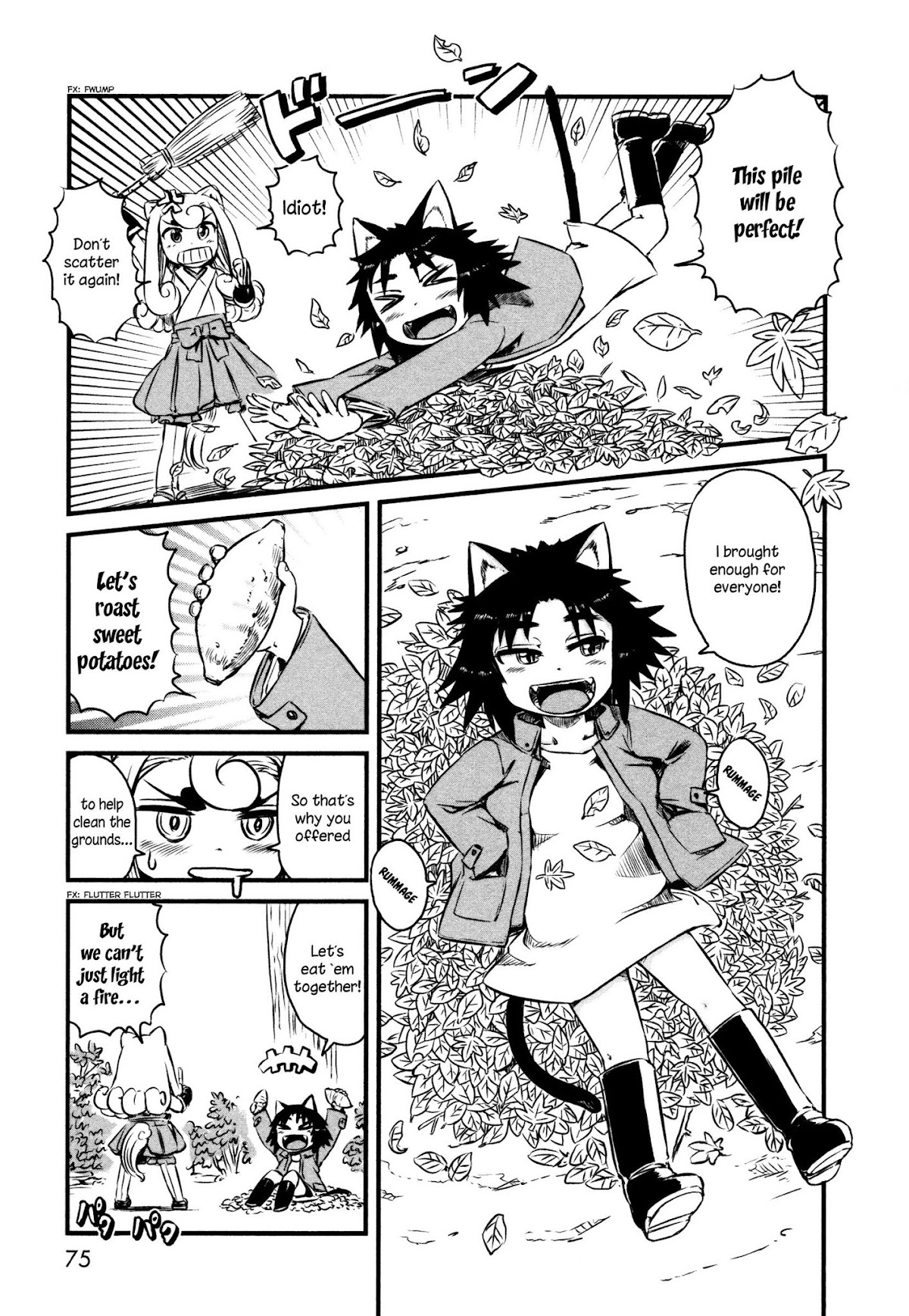 Neko Musume Michikusa Nikki Chapter 40 page 5 - Chapter 40: Passin' Time With A Sparrow in the Sky