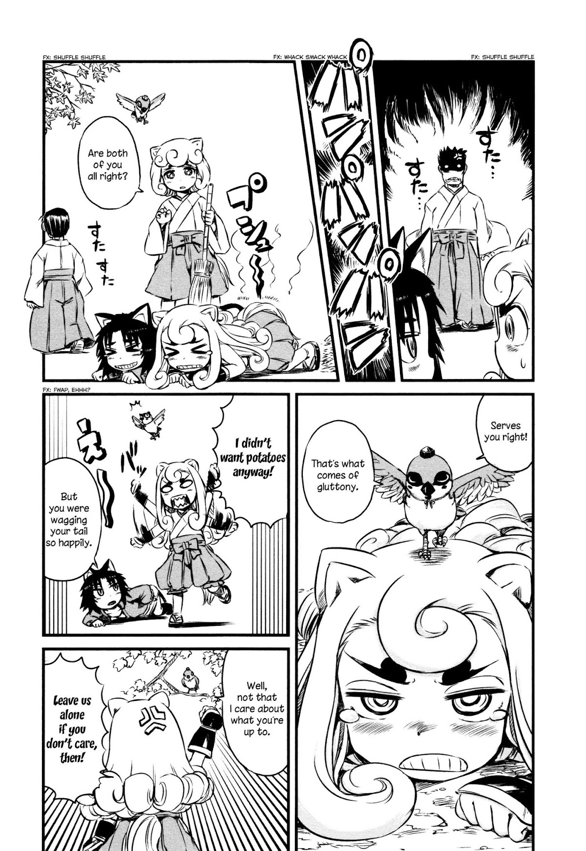 Neko Musume Michikusa Nikki Chapter 40 page 7 - Chapter 40: Passin' Time With A Sparrow in the Sky