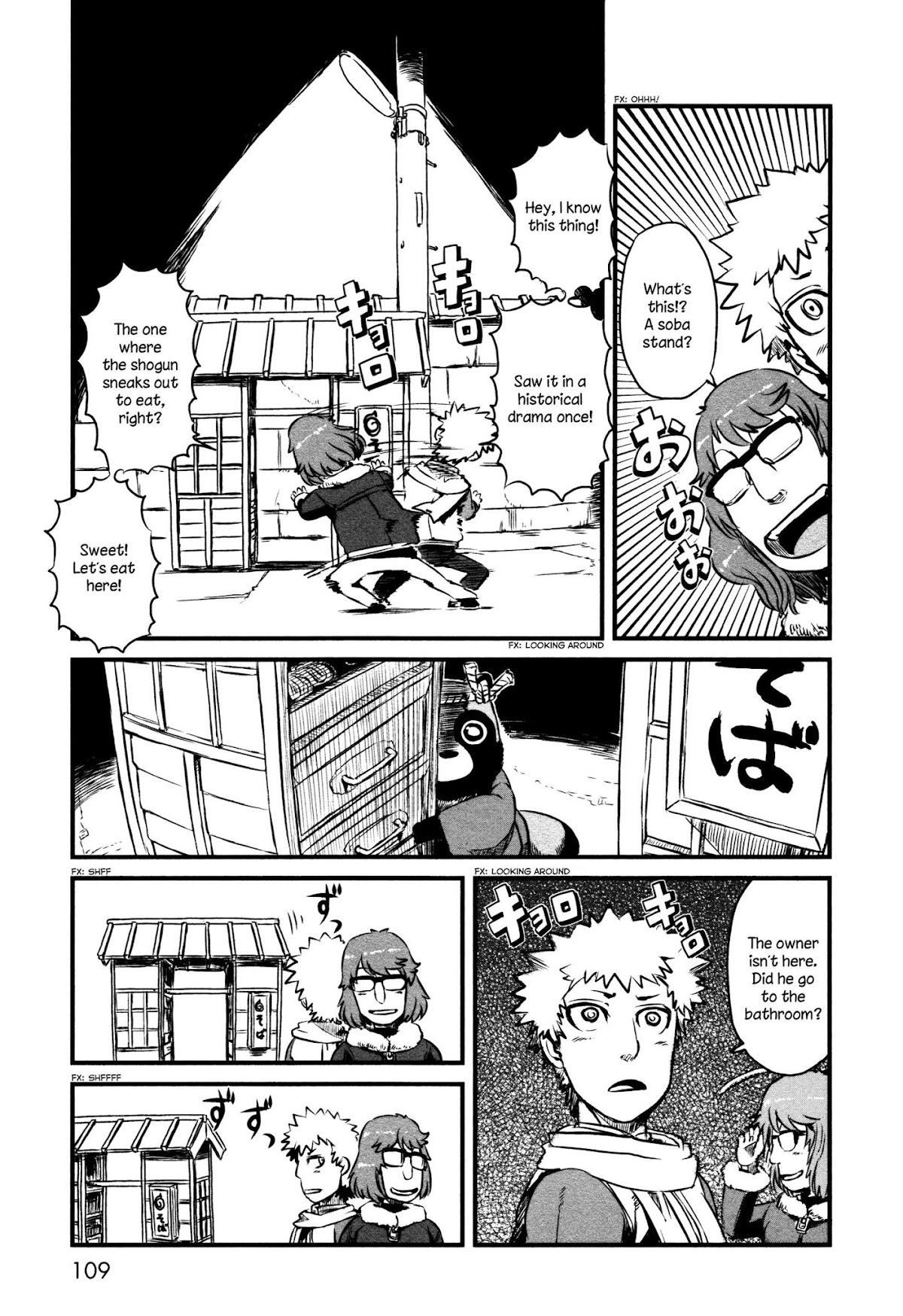 Neko Musume Michikusa Nikki Chapter 41 page 11 - Chapter 41: Everyone Passin' Time Eating Toshikoshi Soba