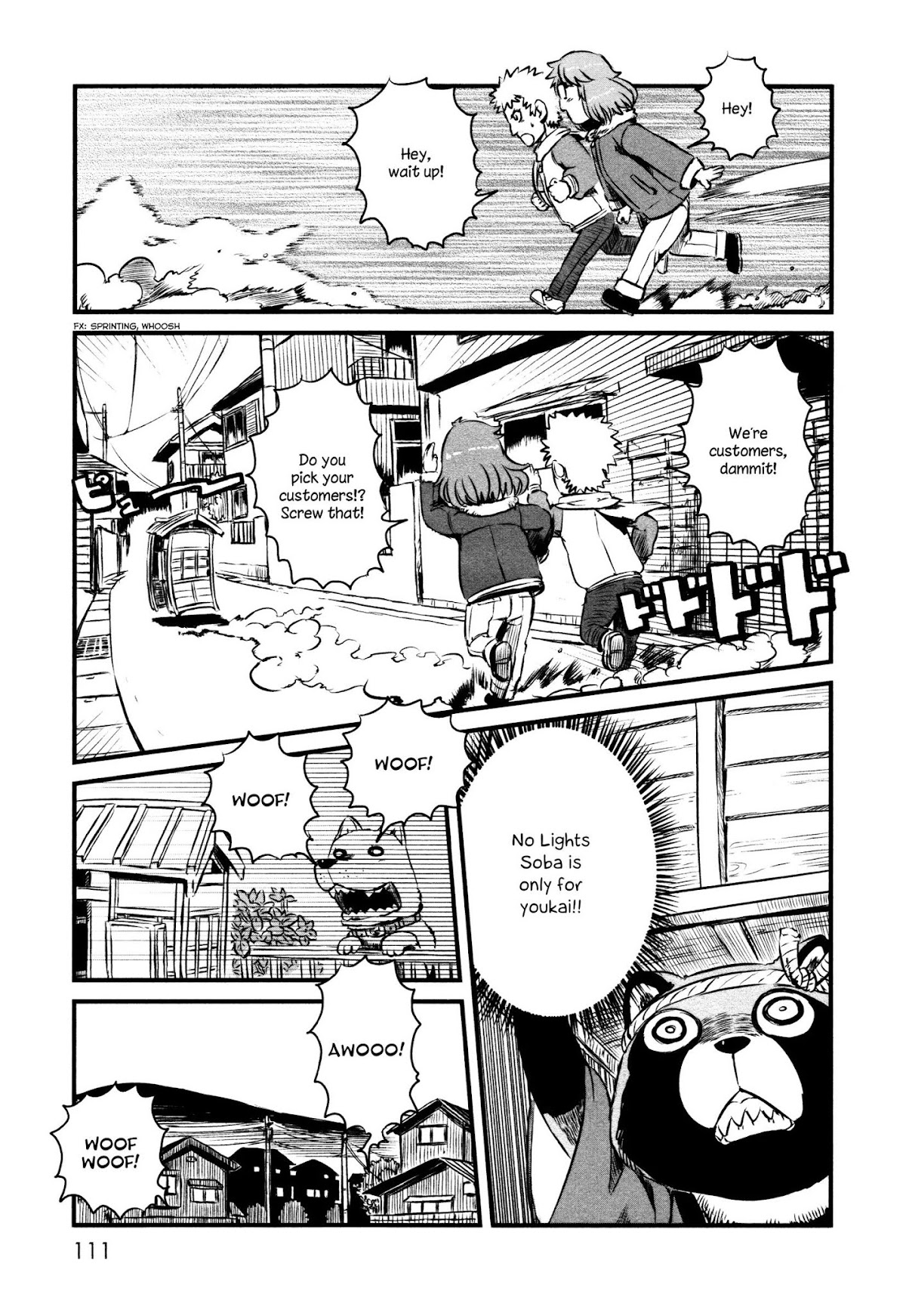 Neko Musume Michikusa Nikki Chapter 41 page 13 - Chapter 41: Everyone Passin' Time Eating Toshikoshi Soba
