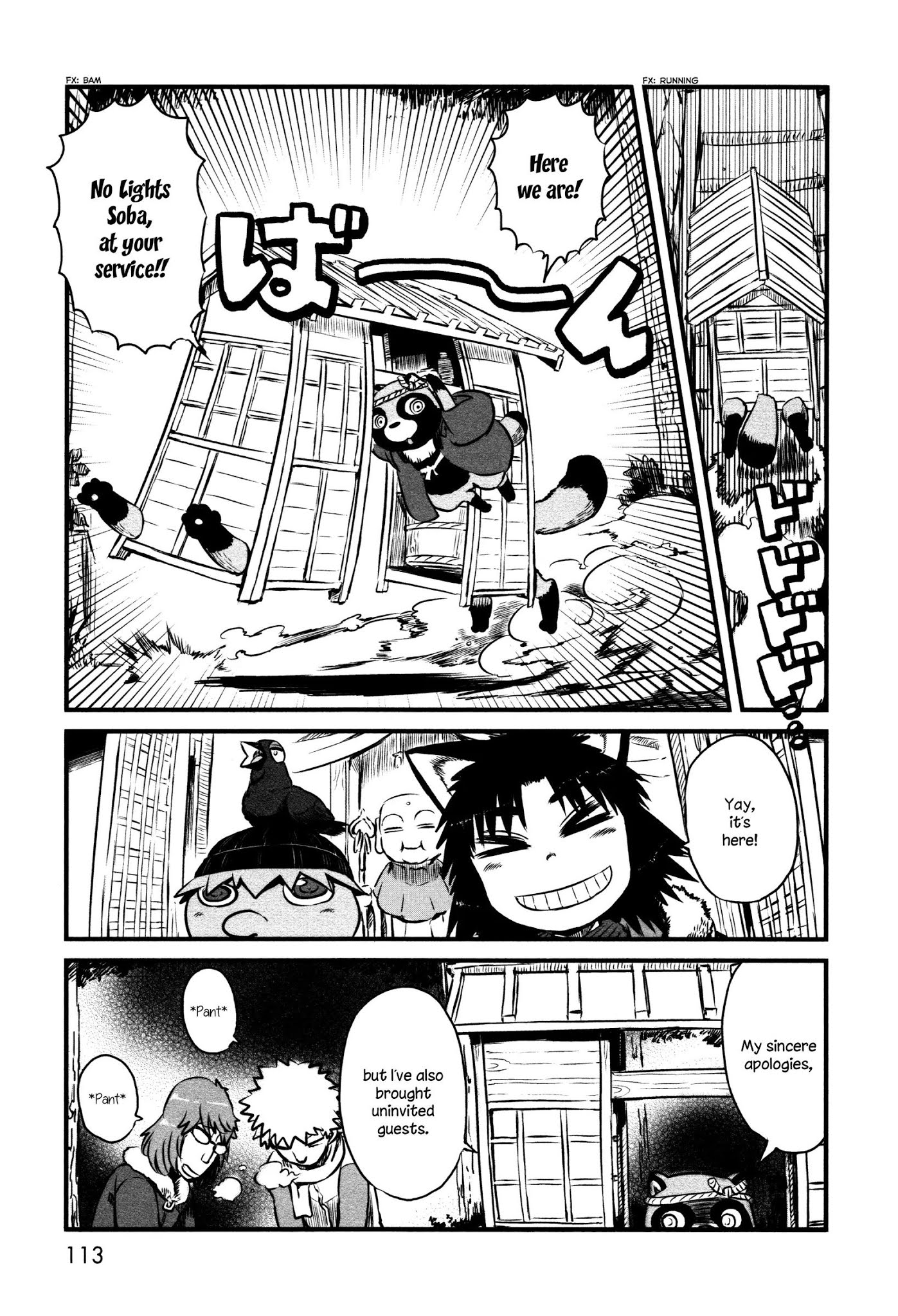 Neko Musume Michikusa Nikki Chapter 41 page 15 - Chapter 41: Everyone Passin' Time Eating Toshikoshi Soba