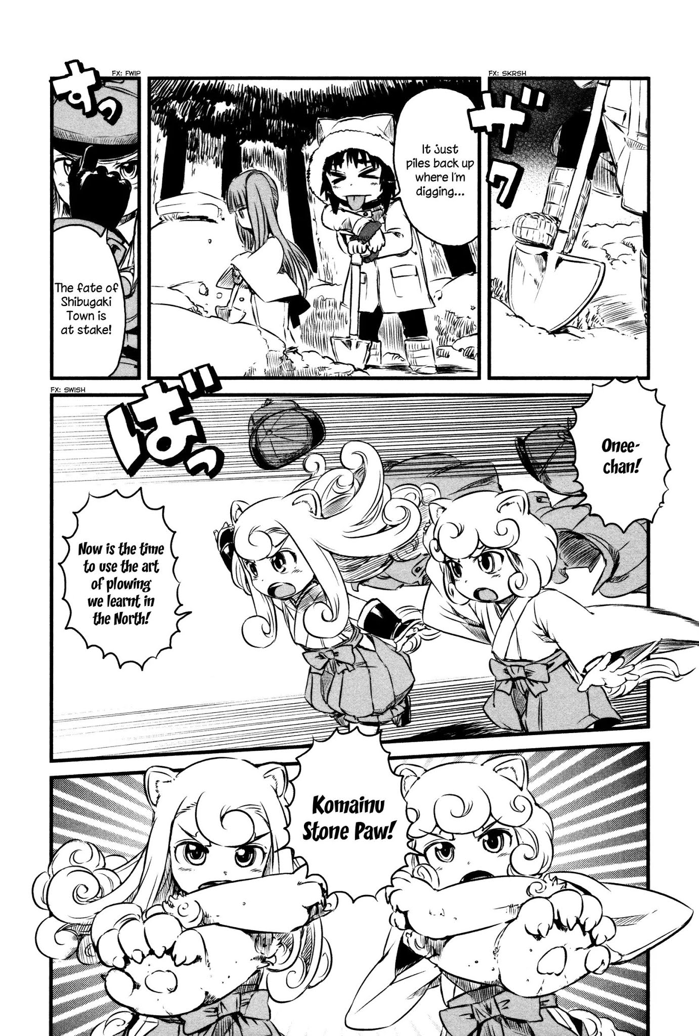 Neko Musume Michikusa Nikki Chapter 42 page 10 - Chapter 42: Passin' Time With Snow and Spring