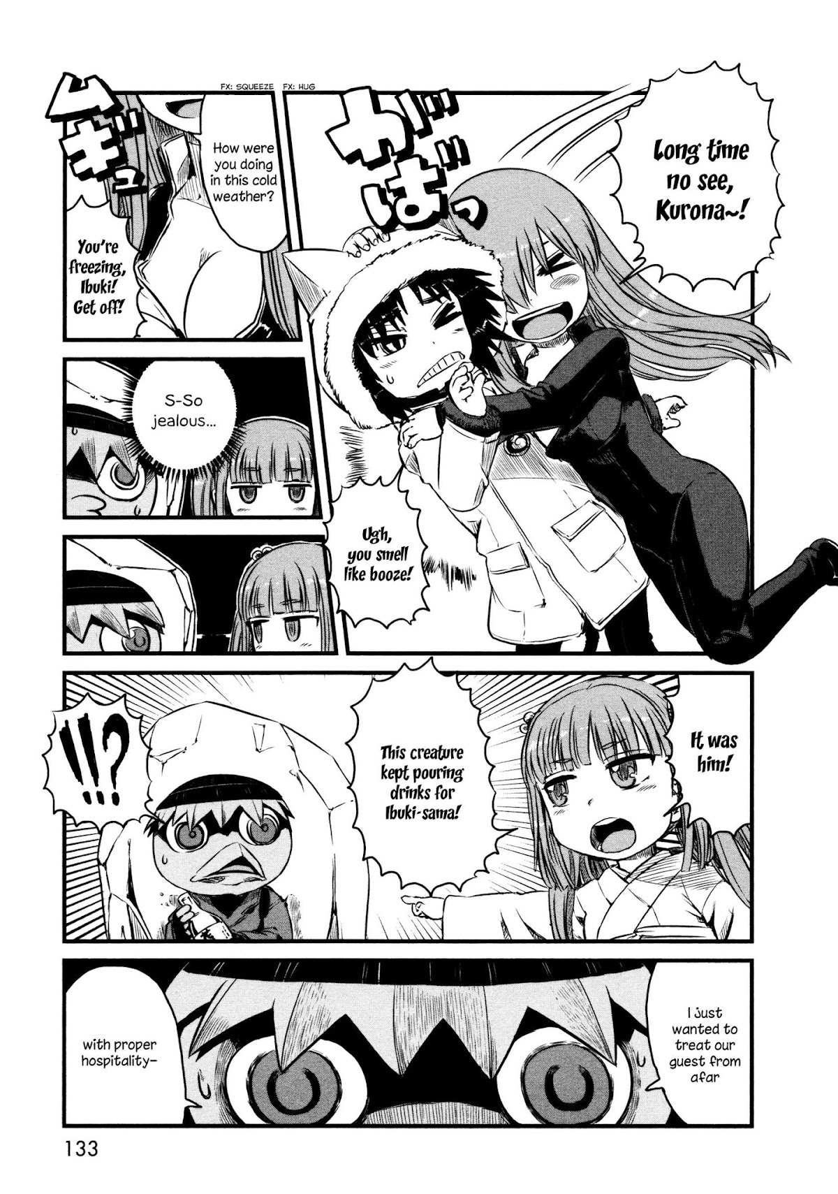 Neko Musume Michikusa Nikki Chapter 42 page 13 - Chapter 42: Passin' Time With Snow and Spring