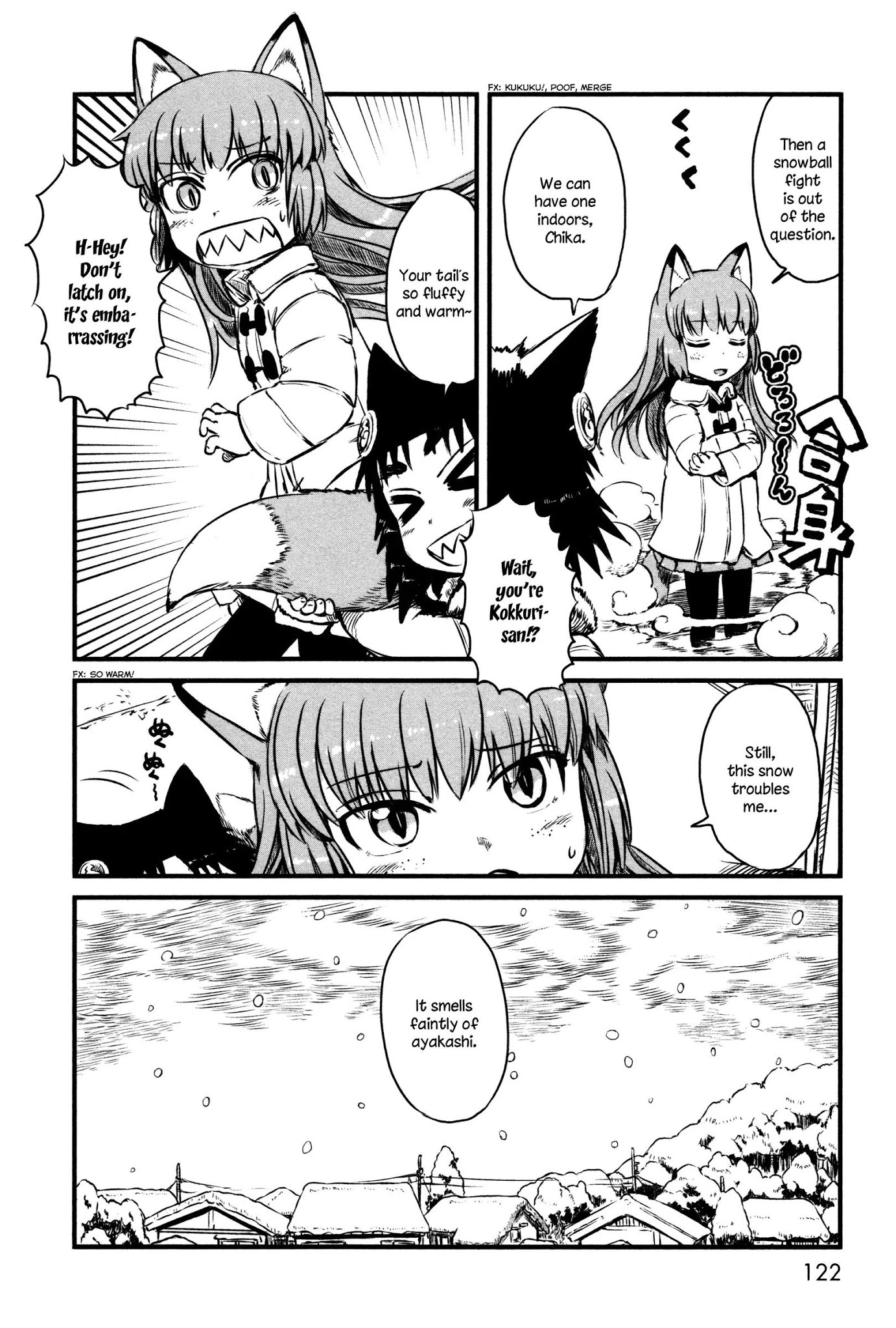Neko Musume Michikusa Nikki Chapter 42 page 2 - Chapter 42: Passin' Time With Snow and Spring