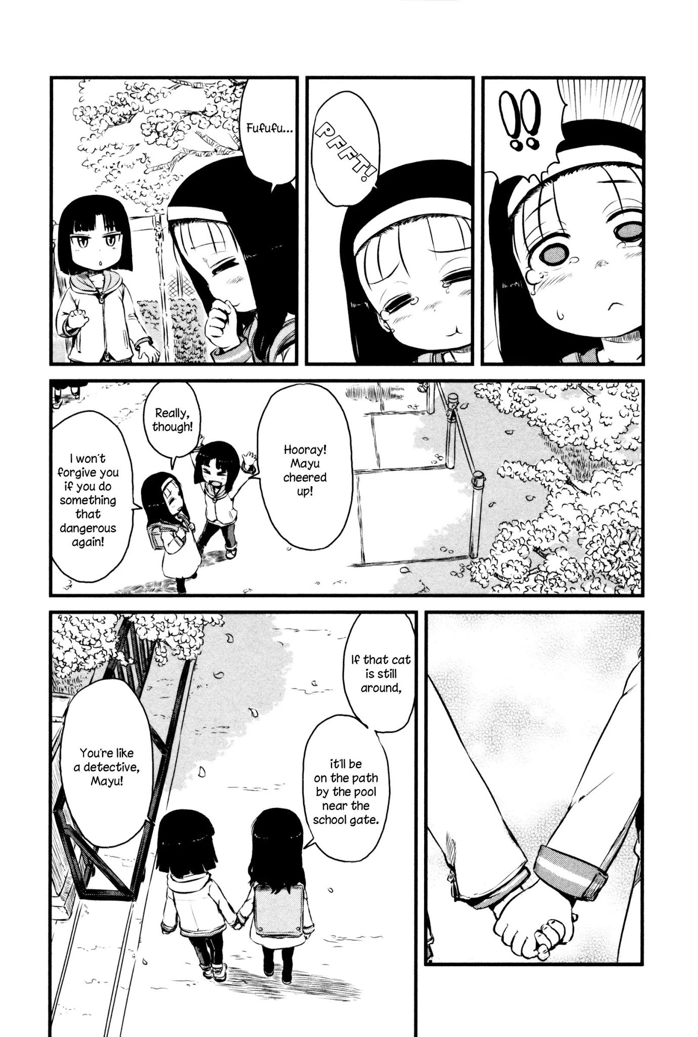 Neko Musume Michikusa Nikki Chapter 43 page 17 - Chapter 43: Passin' Time With Waiting Kurona
