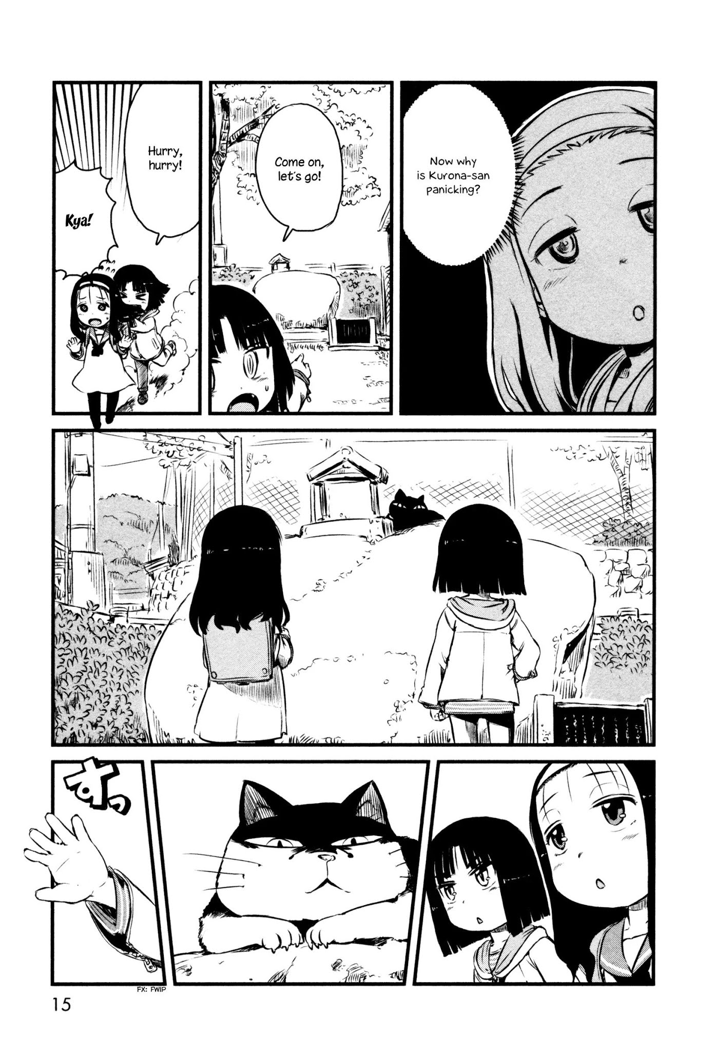Neko Musume Michikusa Nikki Chapter 43 page 19 - Chapter 43: Passin' Time With Waiting Kurona