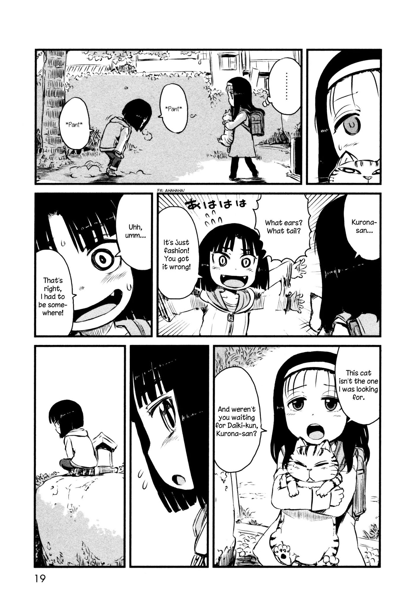 Neko Musume Michikusa Nikki Chapter 43 page 23 - Chapter 43: Passin' Time With Waiting Kurona