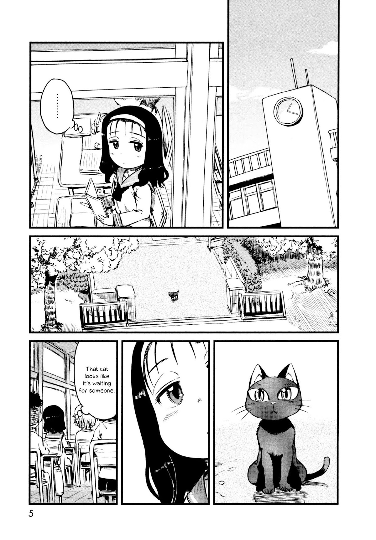 Neko Musume Michikusa Nikki Chapter 43 page 9 - Chapter 43: Passin' Time With Waiting Kurona