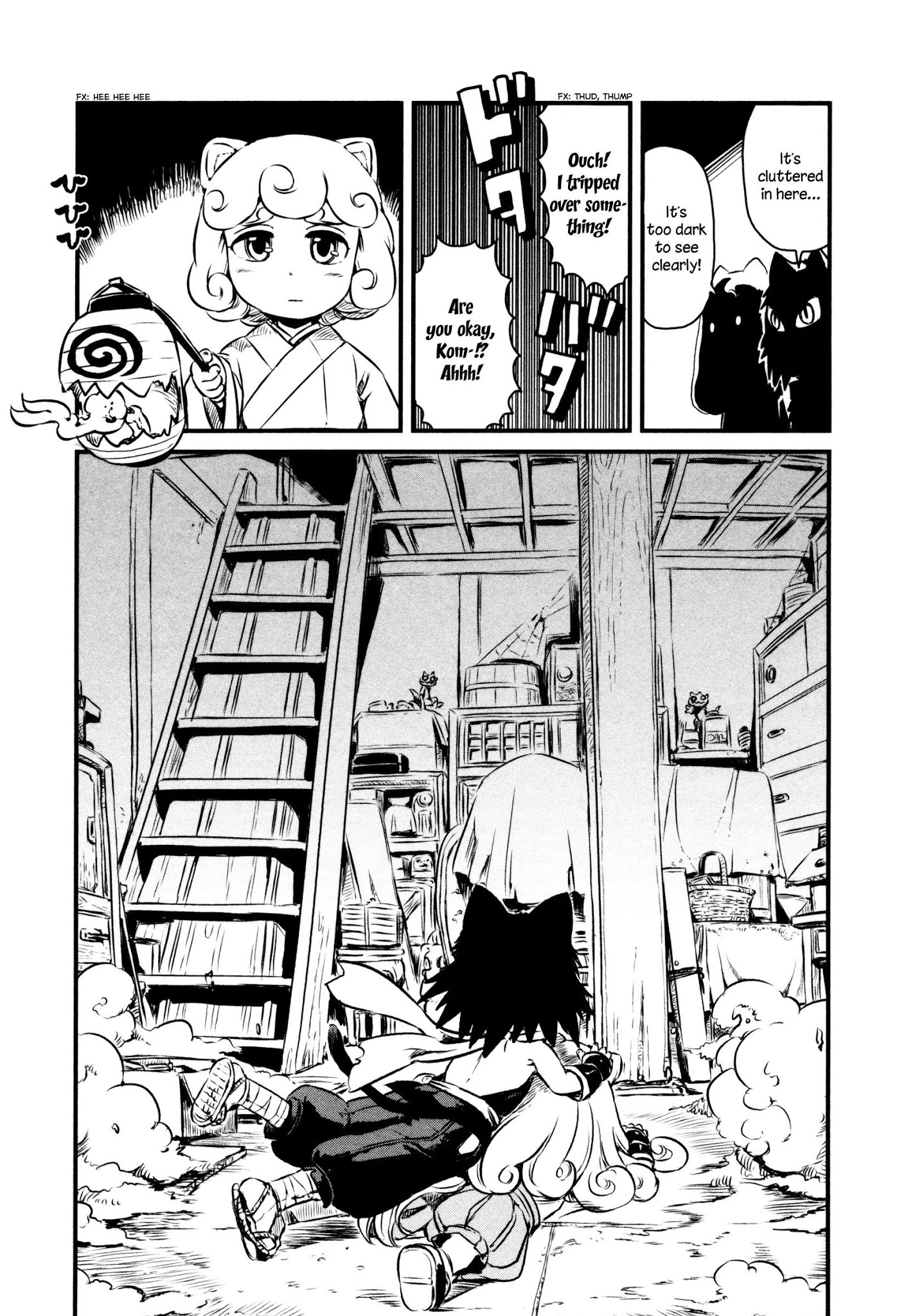 Neko Musume Michikusa Nikki Chapter 44 page 11 - Chapter 44: Passin' Time with Koi in the Storehouse