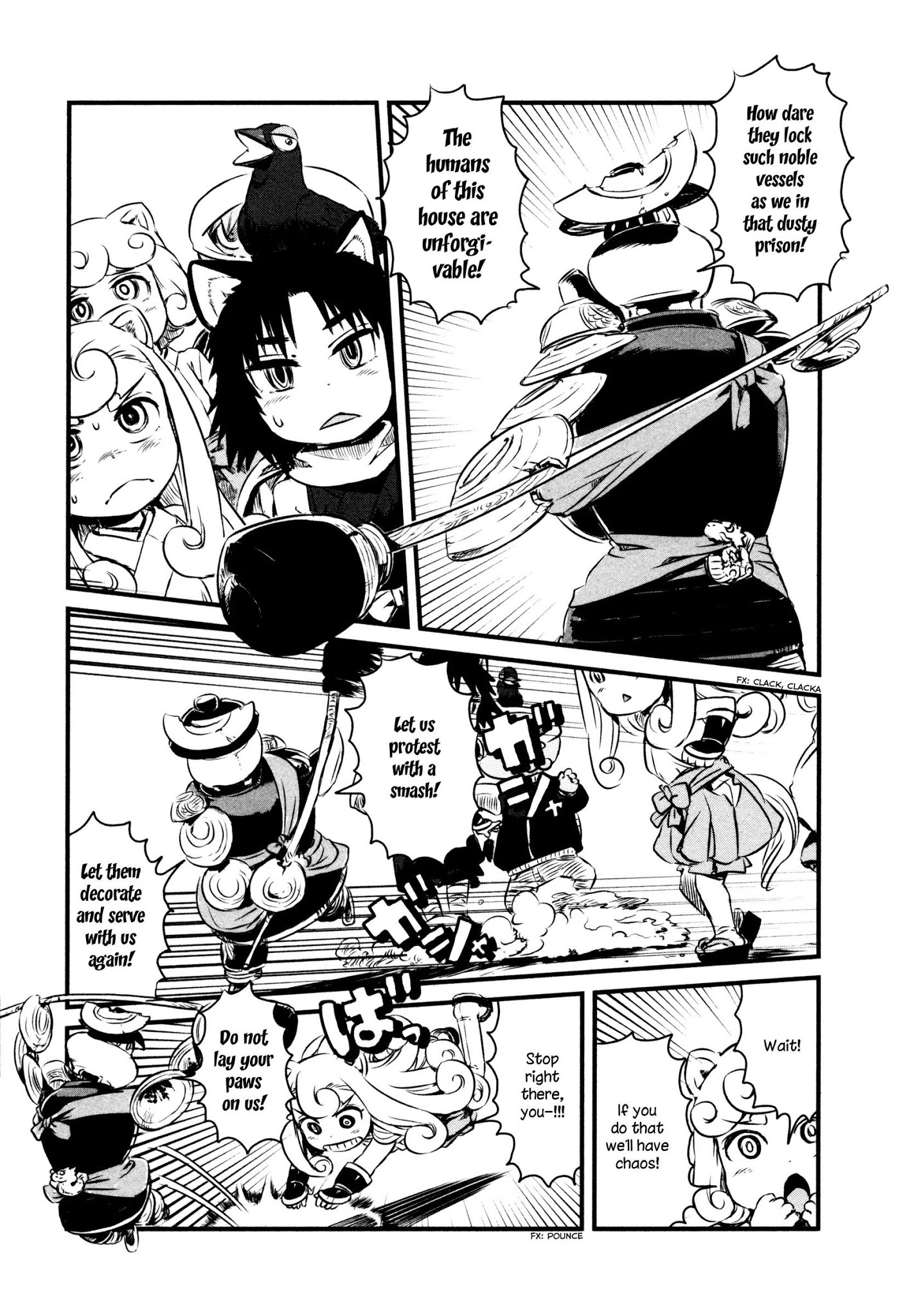 Neko Musume Michikusa Nikki Chapter 44 page 17 - Chapter 44: Passin' Time with Koi in the Storehouse