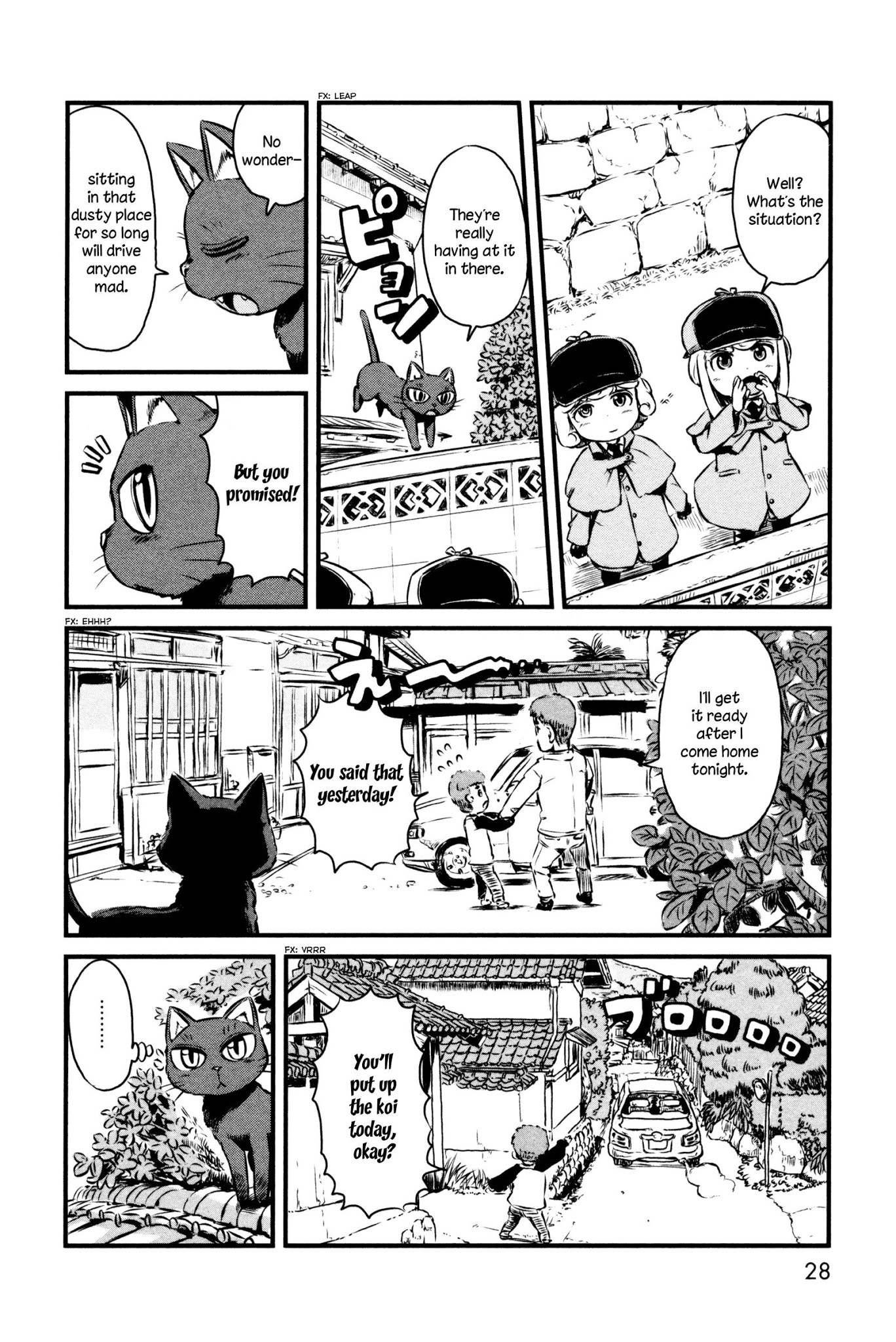 Neko Musume Michikusa Nikki Chapter 44 page 2 - Chapter 44: Passin' Time with Koi in the Storehouse