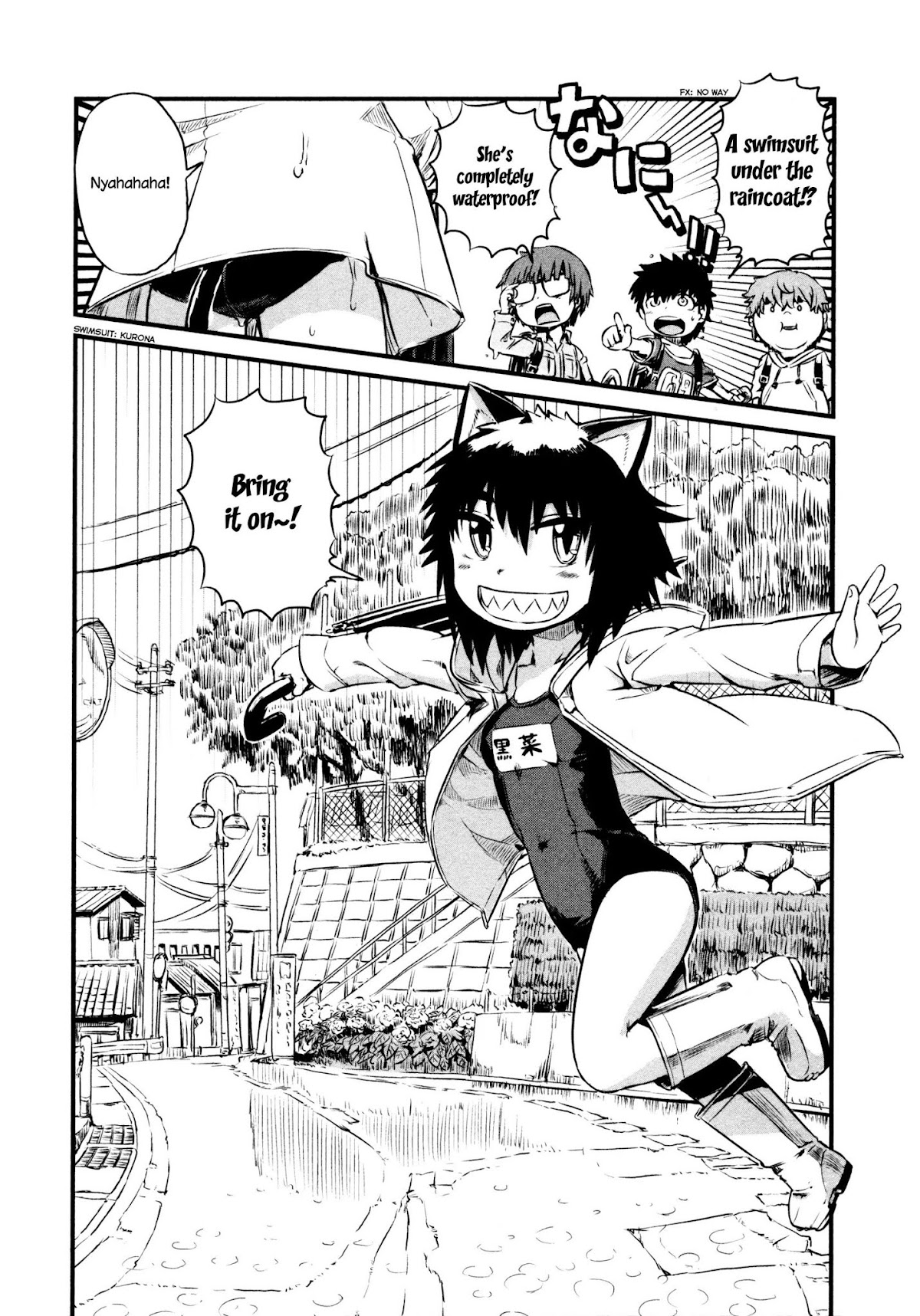 Neko Musume Michikusa Nikki Chapter 45 page 21 - Chapter 45: Passin' Time on a Rainy Day's Walk