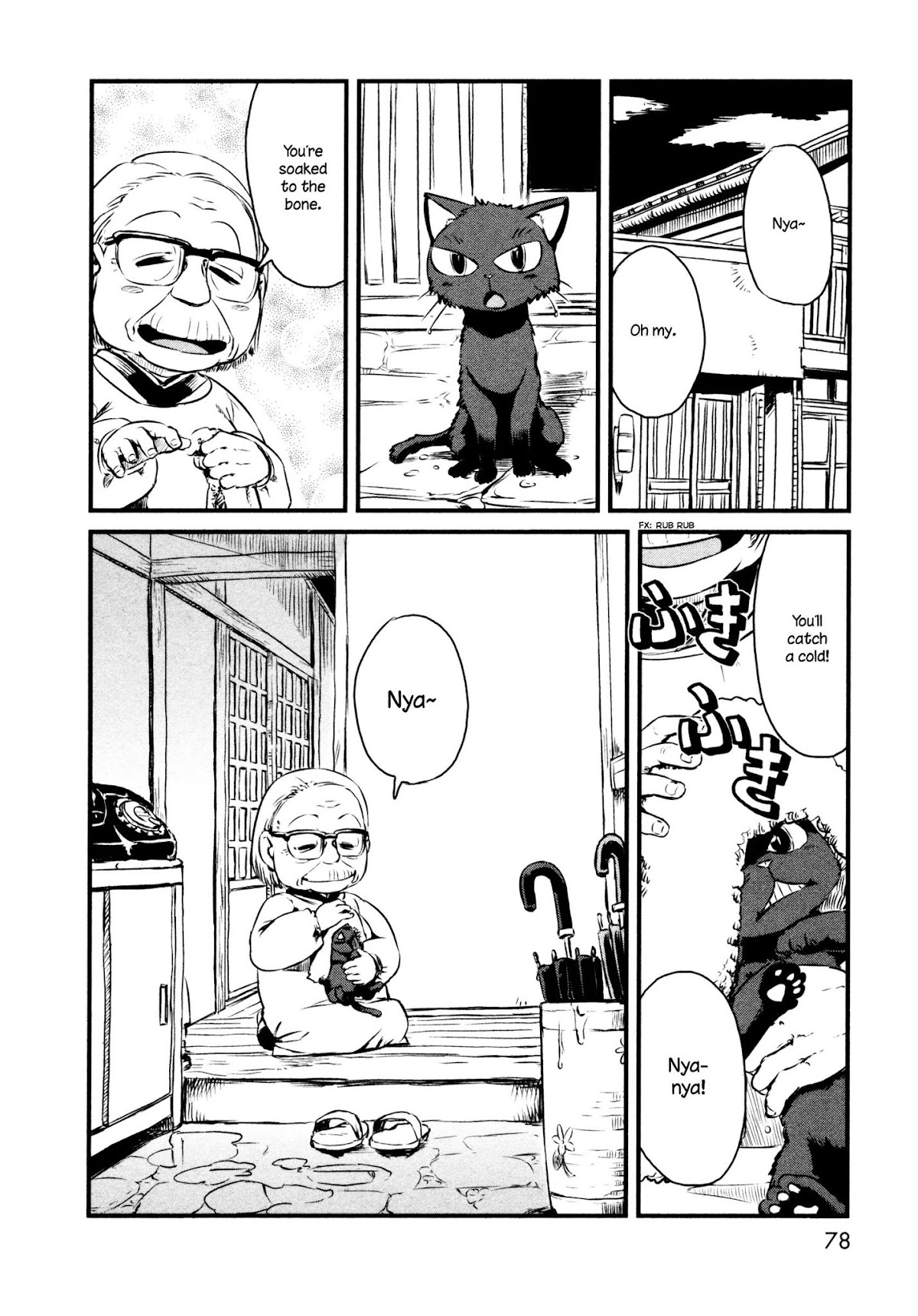 Neko Musume Michikusa Nikki Chapter 45 page 24 - Chapter 45: Passin' Time on a Rainy Day's Walk