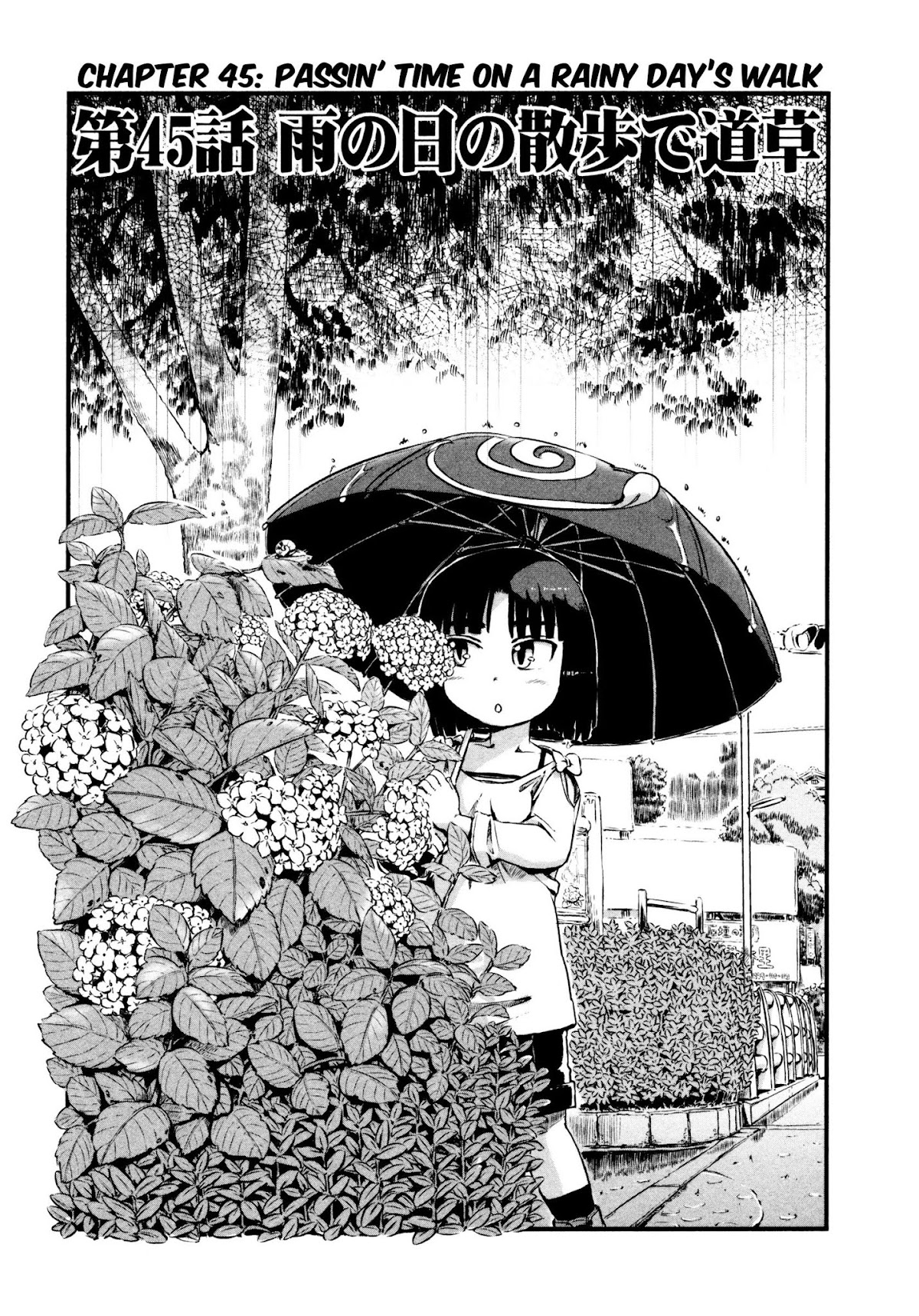 Neko Musume Michikusa Nikki Chapter 45 page 3 - Chapter 45: Passin' Time on a Rainy Day's Walk