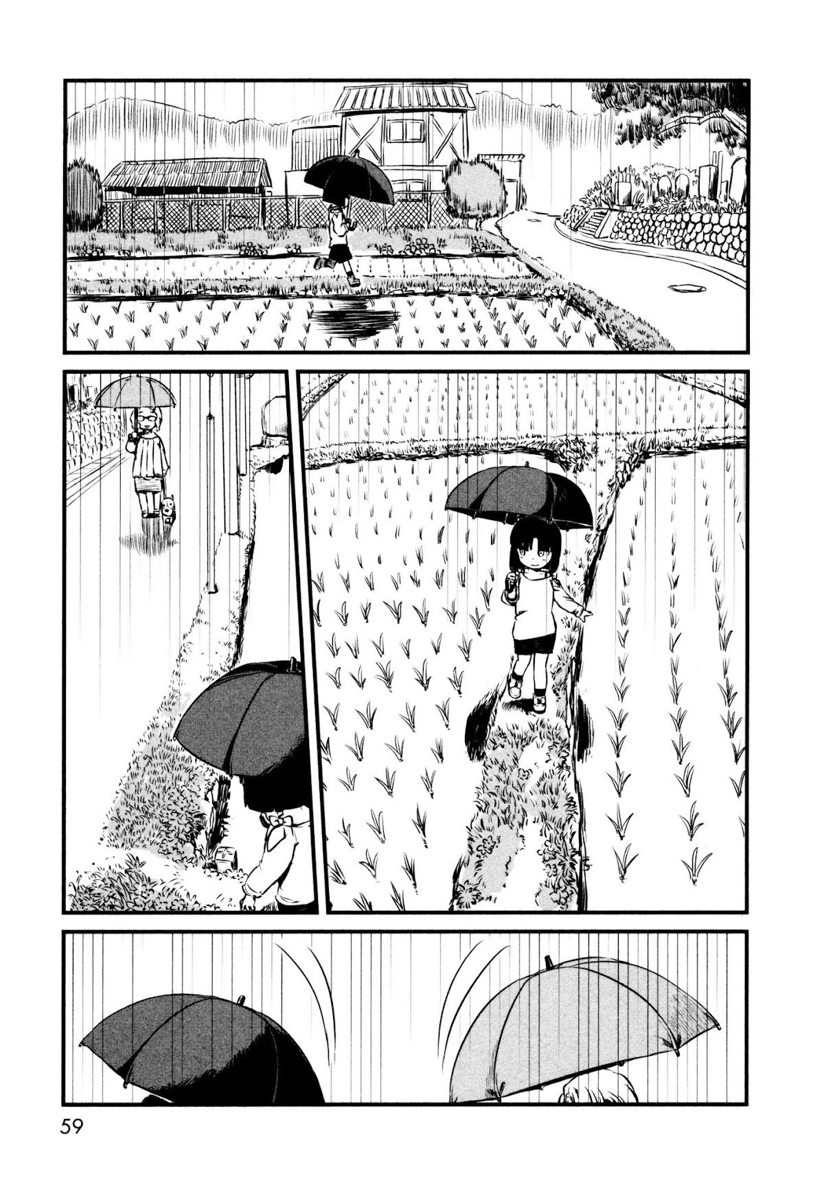 Neko Musume Michikusa Nikki Chapter 45 page 5 - Chapter 45: Passin' Time on a Rainy Day's Walk