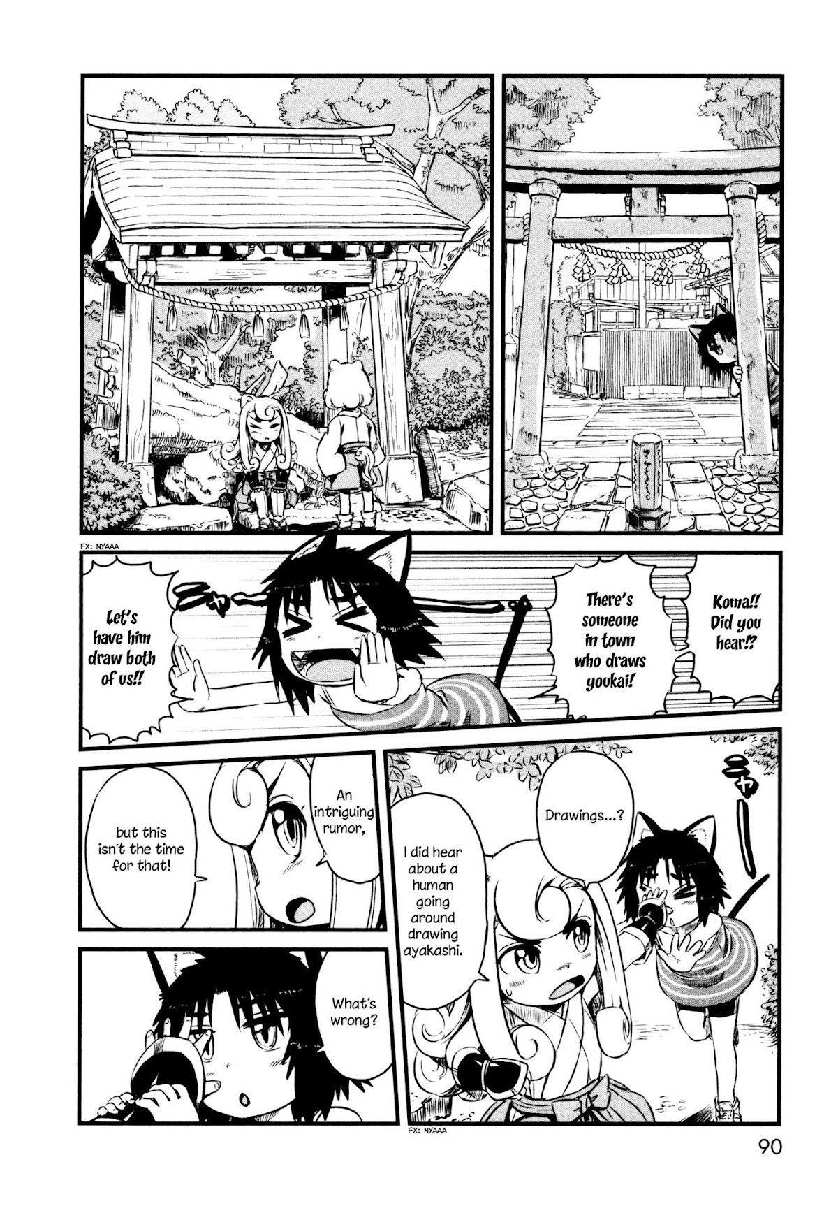 Neko Musume Michikusa Nikki Chapter 46 page 10 - Chapter 46: Passin' Time With a Cavalry Battle