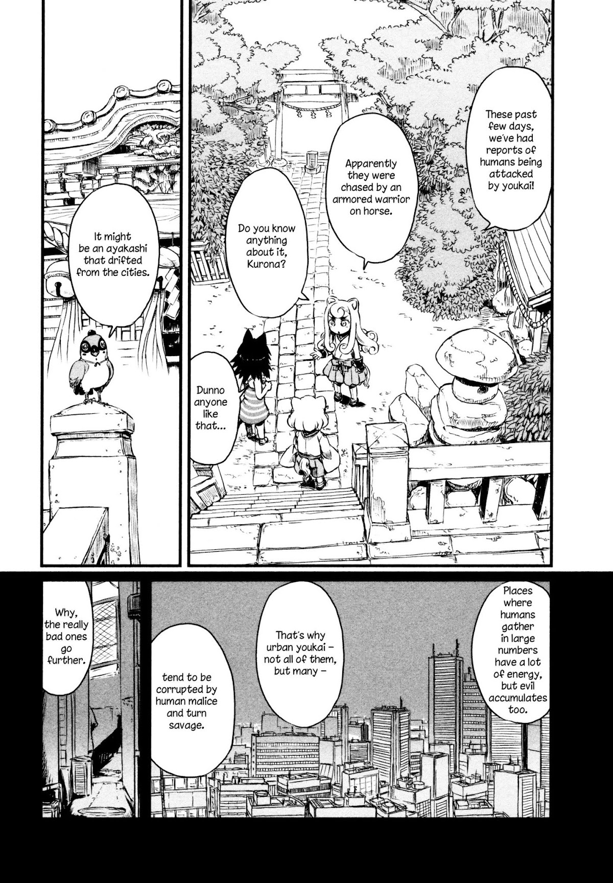 Neko Musume Michikusa Nikki Chapter 46 page 11 - Chapter 46: Passin' Time With a Cavalry Battle