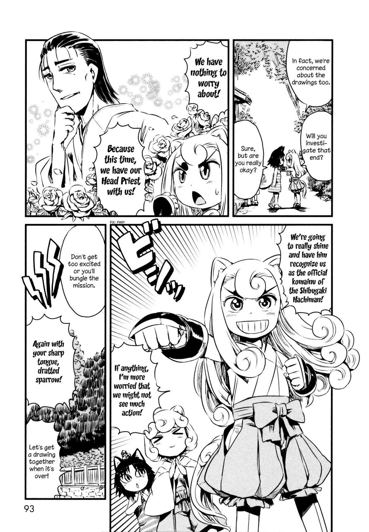 Neko Musume Michikusa Nikki Chapter 46 page 13 - Chapter 46: Passin' Time With a Cavalry Battle