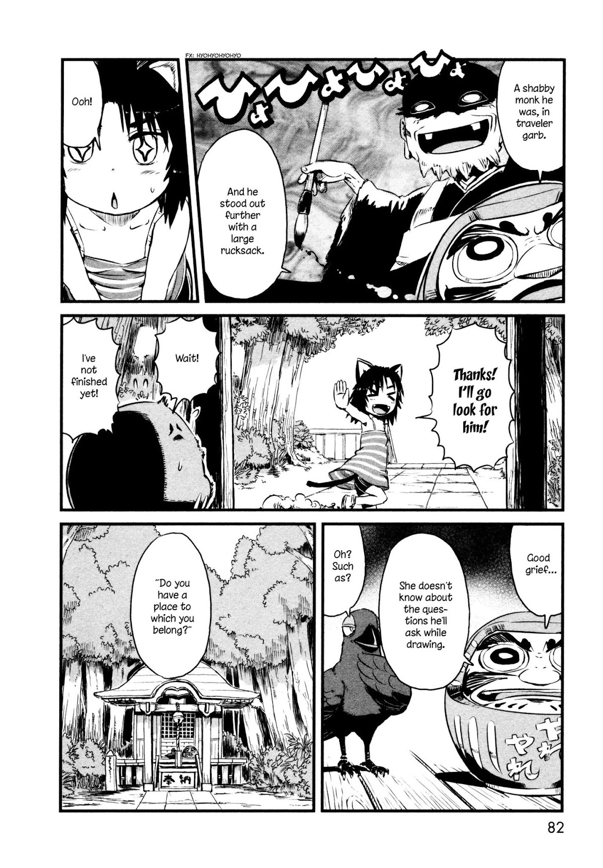 Neko Musume Michikusa Nikki Chapter 46 page 2 - Chapter 46: Passin' Time With a Cavalry Battle