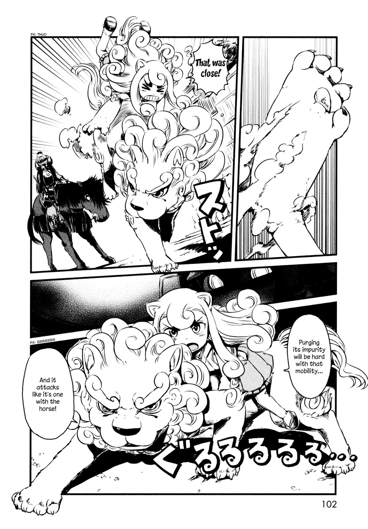 Neko Musume Michikusa Nikki Chapter 46 page 22 - Chapter 46: Passin' Time With a Cavalry Battle