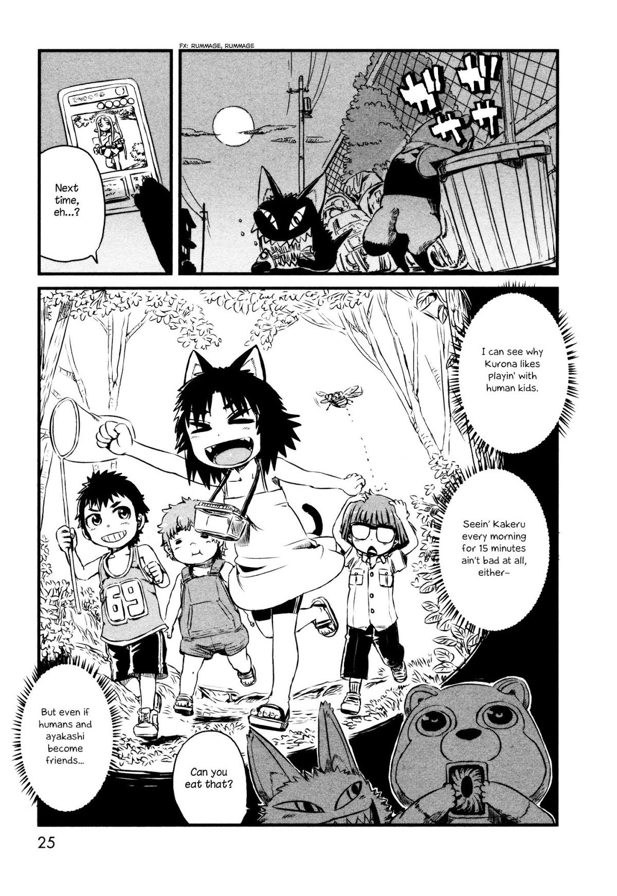 Neko Musume Michikusa Nikki Chapter 48 page 30 - Chapter 48: Passin' Time With Tanuki's Radio Taiso