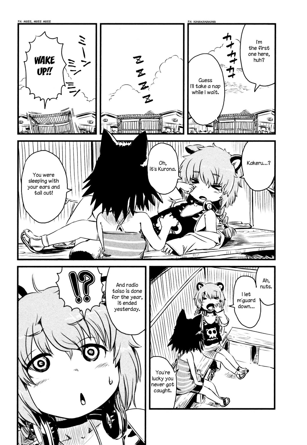 Neko Musume Michikusa Nikki Chapter 48 page 32 - Chapter 48: Passin' Time With Tanuki's Radio Taiso