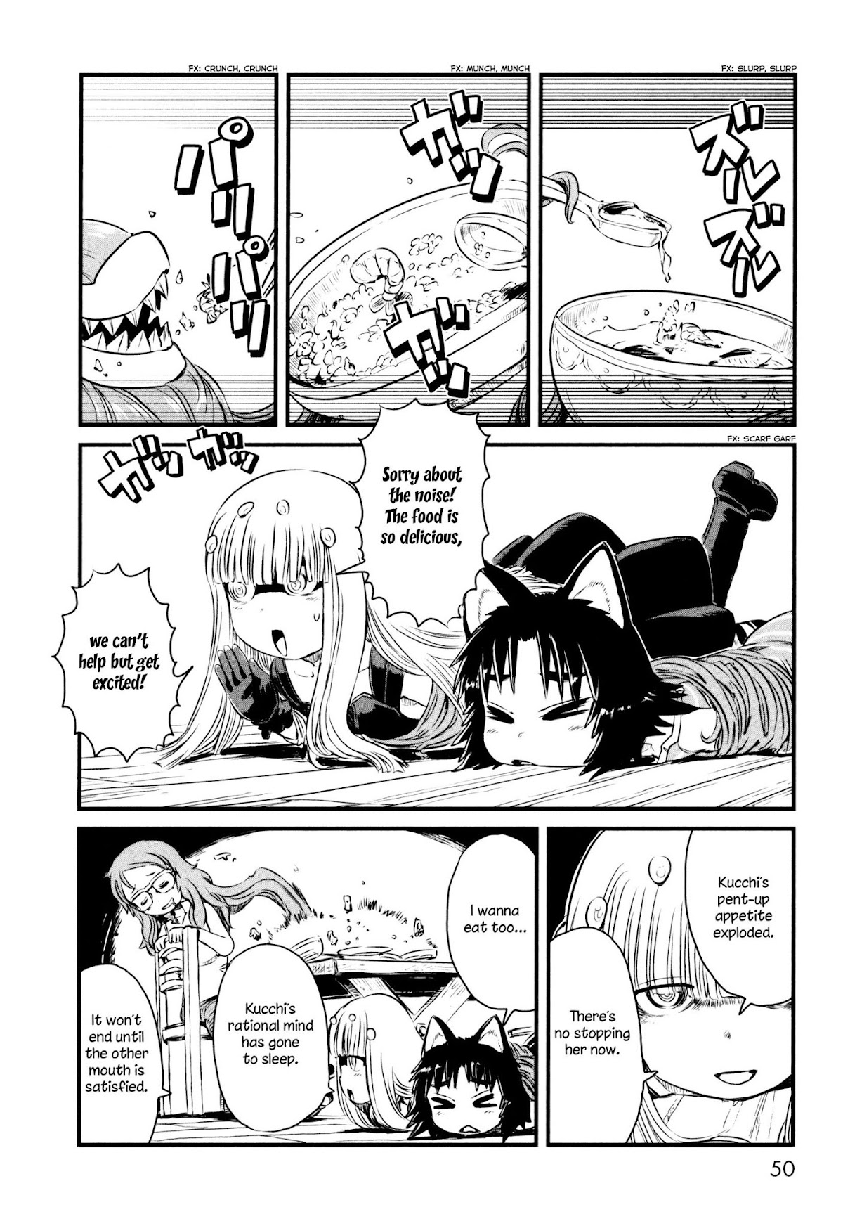 Neko Musume Michikusa Nikki Chapter 49 page 20 - Chapter 49: Passin' Time and Dining Out with Futakuchi-Onna