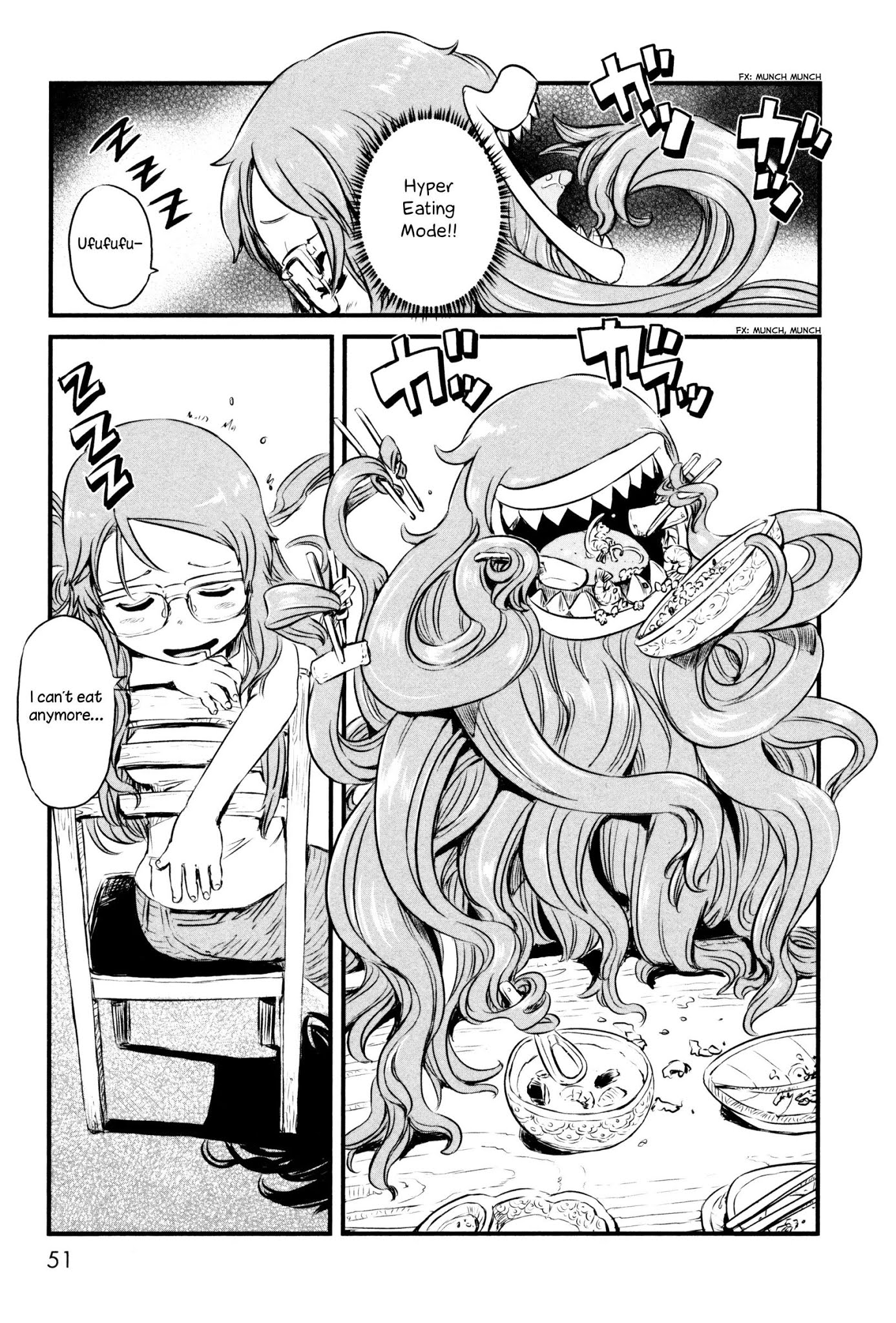Neko Musume Michikusa Nikki Chapter 49 page 21 - Chapter 49: Passin' Time and Dining Out with Futakuchi-Onna
