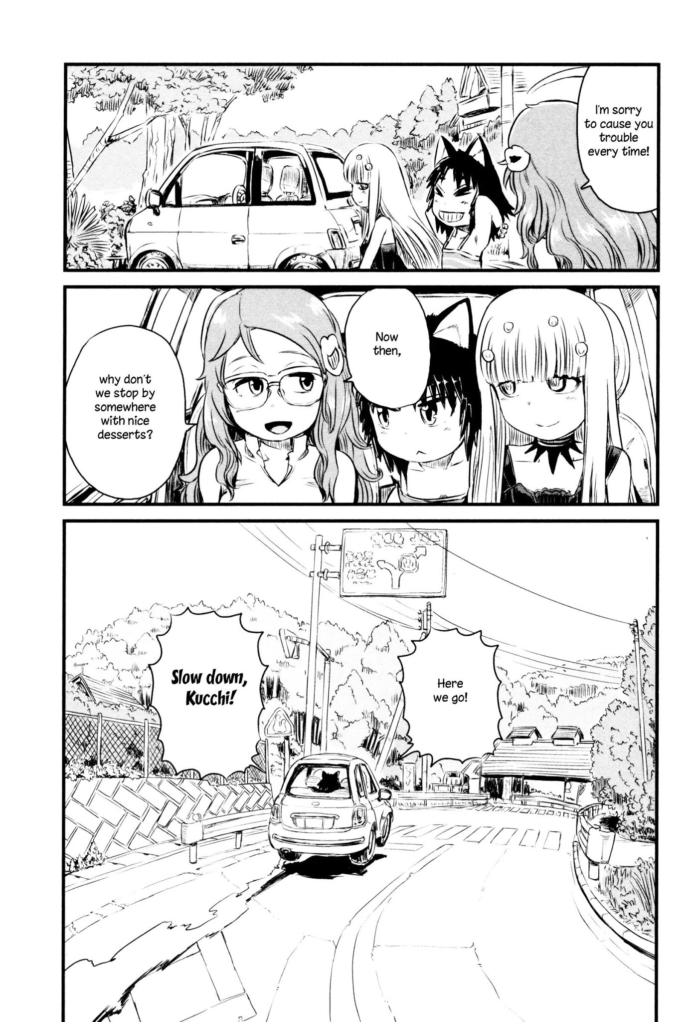 Neko Musume Michikusa Nikki Chapter 49 page 24 - Chapter 49: Passin' Time and Dining Out with Futakuchi-Onna