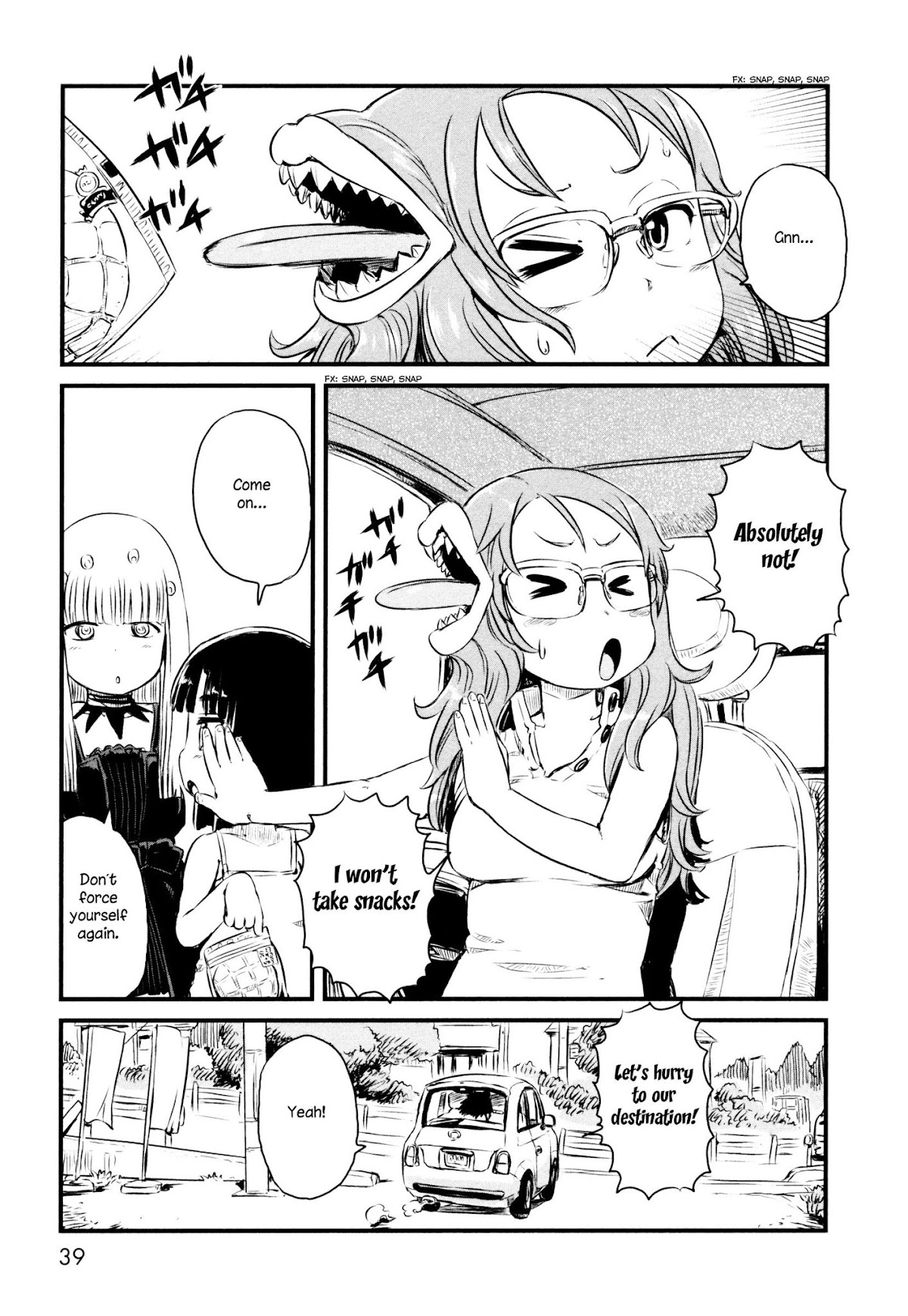 Neko Musume Michikusa Nikki Chapter 49 page 9 - Chapter 49: Passin' Time and Dining Out with Futakuchi-Onna