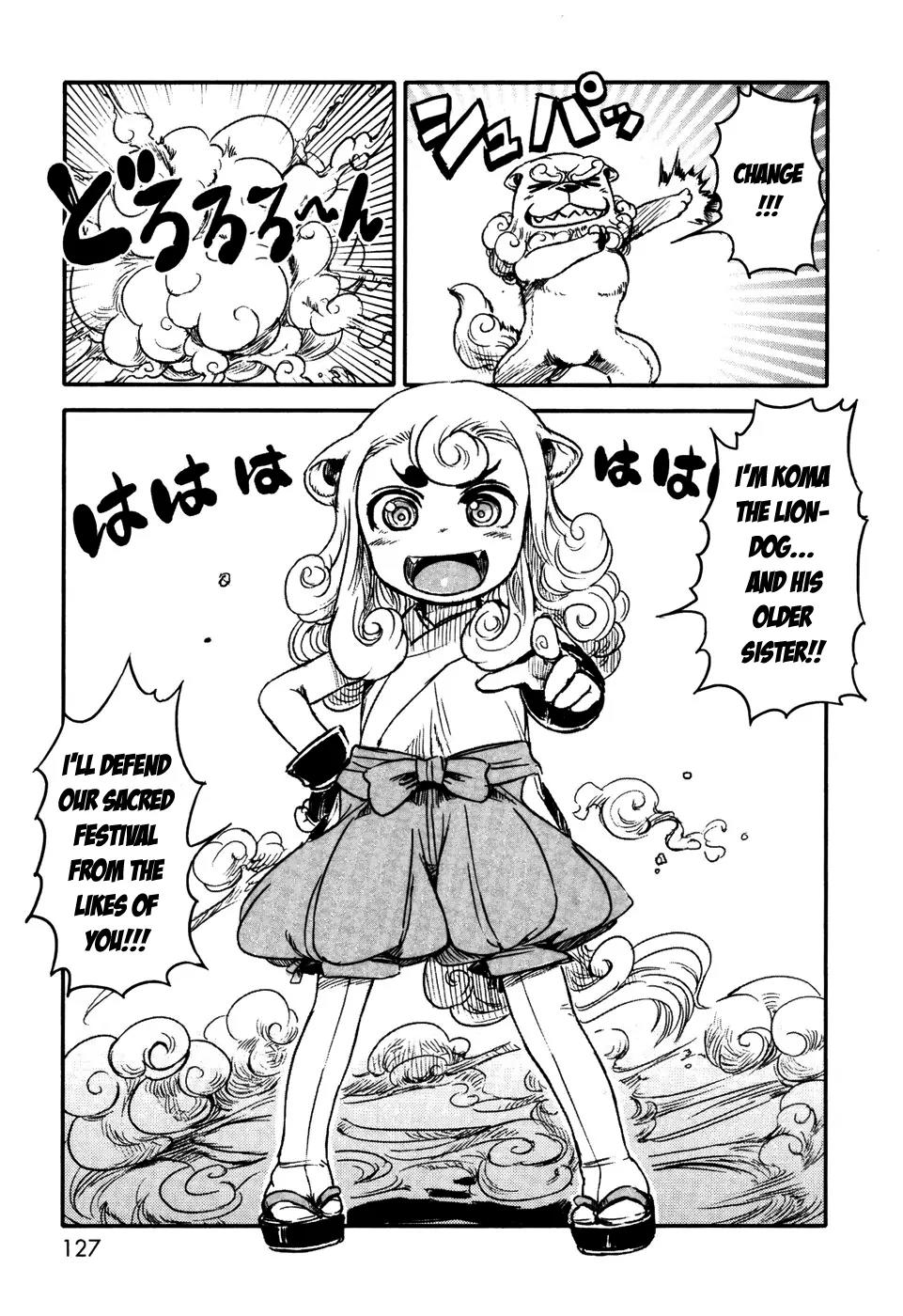 Neko Musume Michikusa Nikki Chapter 5 page 13 - Chapter 5: Enjoying the festival uproar