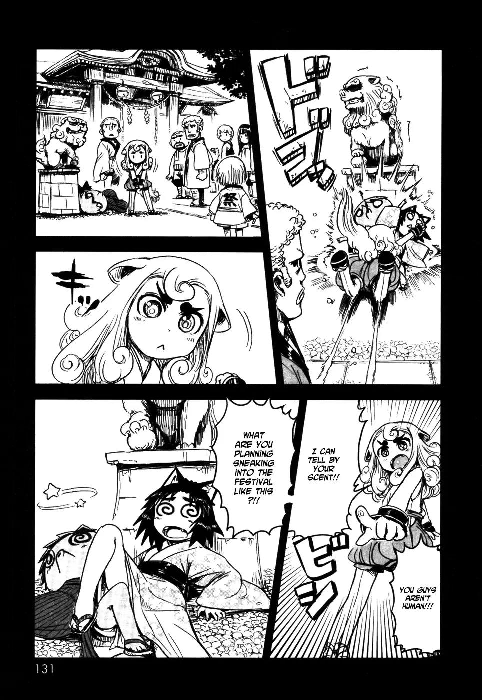 Neko Musume Michikusa Nikki Chapter 5 page 17 - Chapter 5: Enjoying the festival uproar