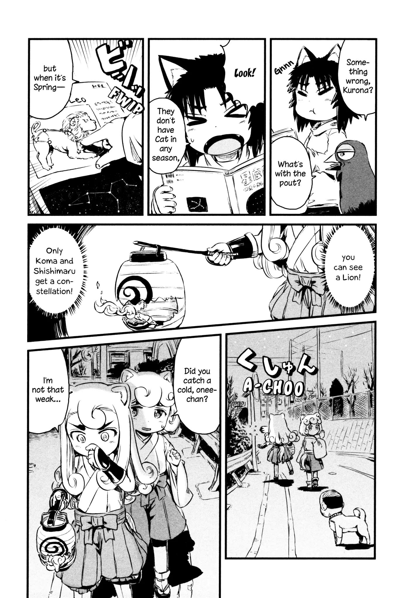 Neko Musume Michikusa Nikki Chapter 50 page 11 - Chapter 50: Passin' Time While Stargazing