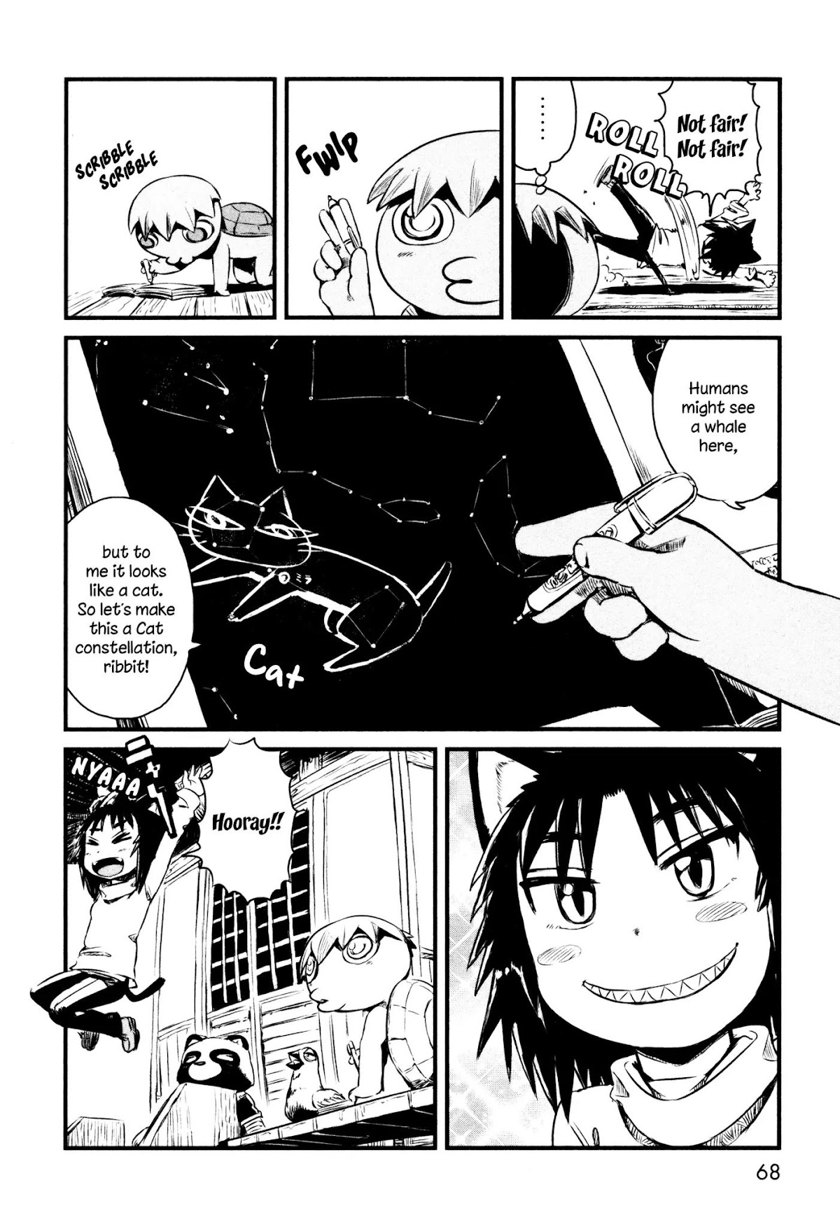 Neko Musume Michikusa Nikki Chapter 50 page 12 - Chapter 50: Passin' Time While Stargazing