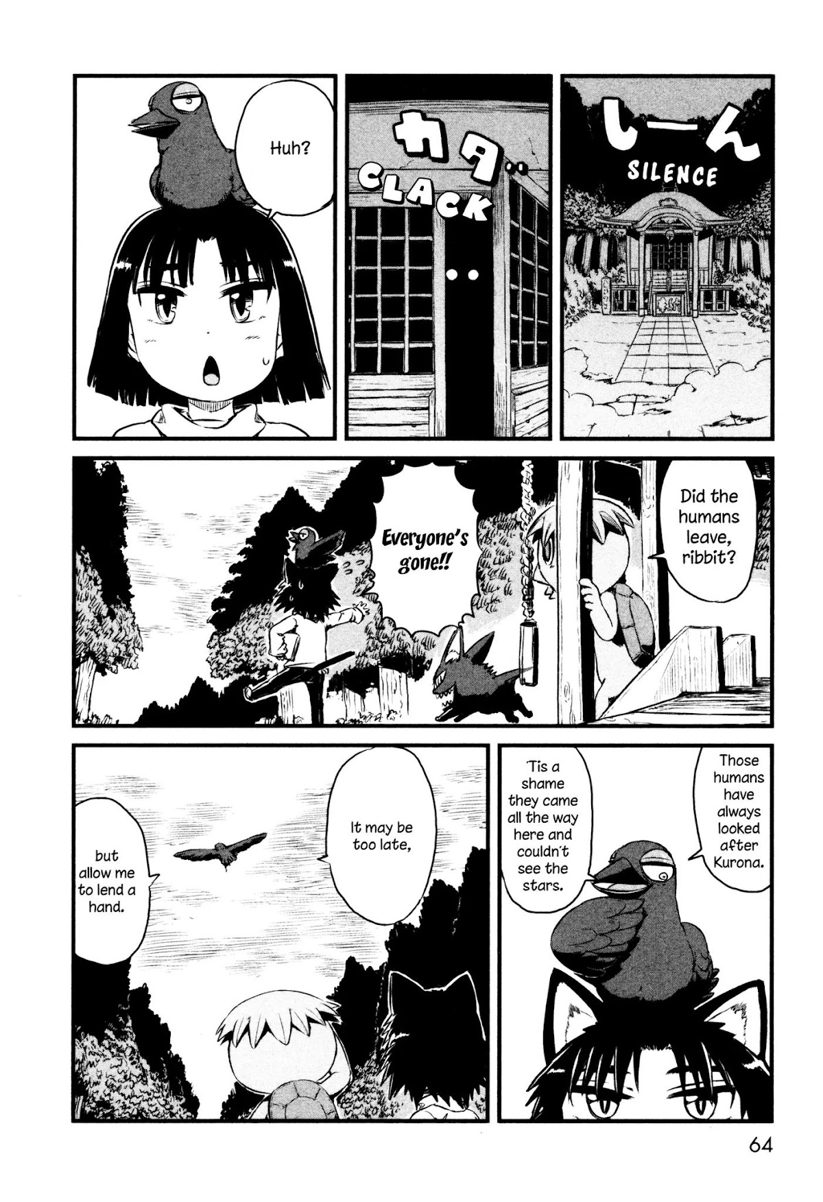 Neko Musume Michikusa Nikki Chapter 50 page 8 - Chapter 50: Passin' Time While Stargazing