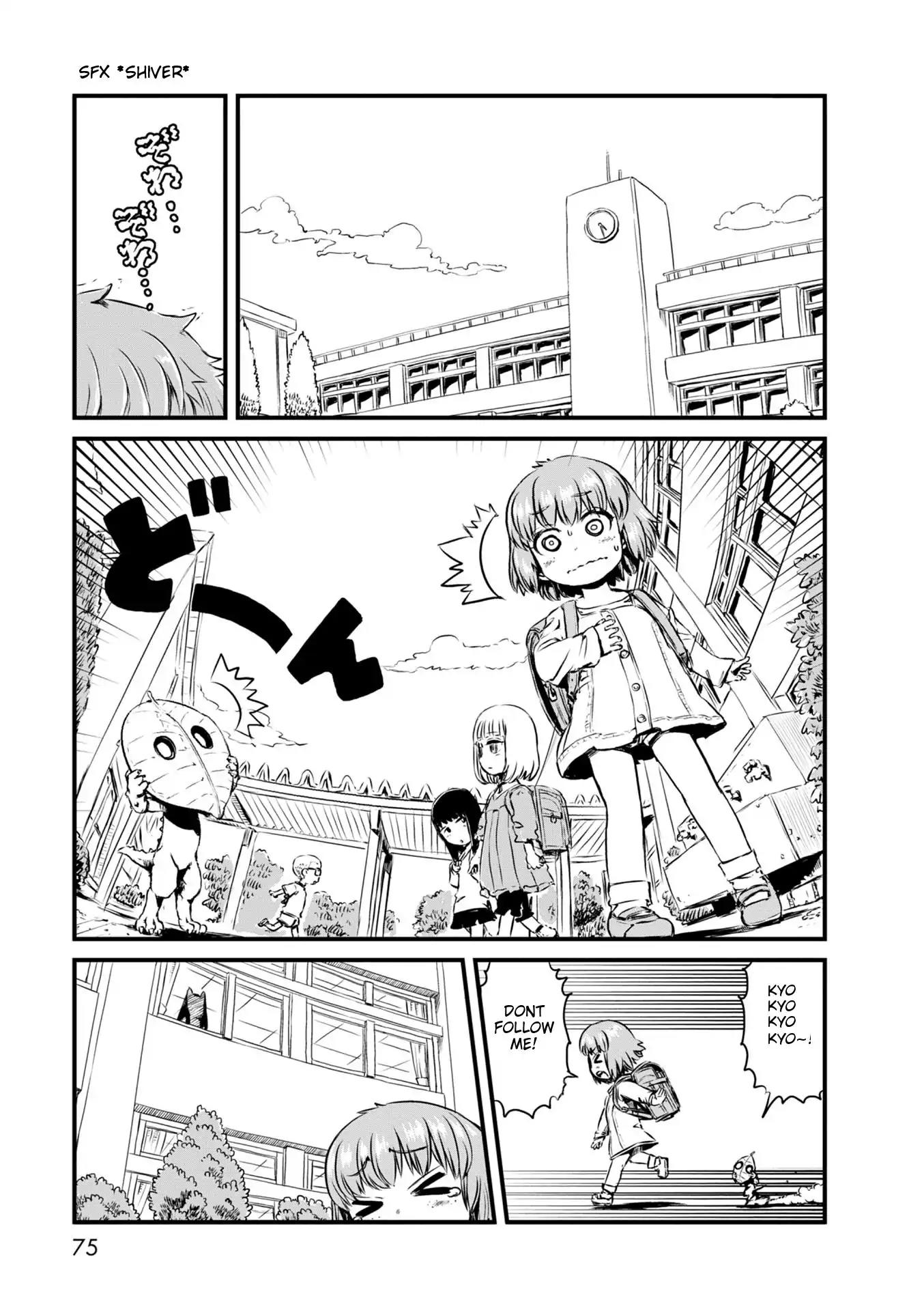 Neko Musume Michikusa Nikki Chapter 51 page 1 - Chapter 51: Passing the Time with Kokkuri-san in my Youth