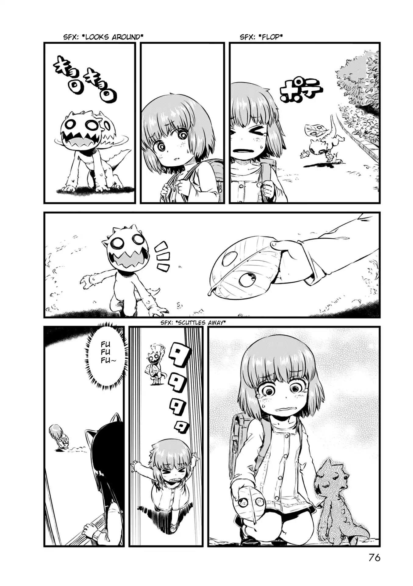 Neko Musume Michikusa Nikki Chapter 51 page 2 - Chapter 51: Passing the Time with Kokkuri-san in my Youth