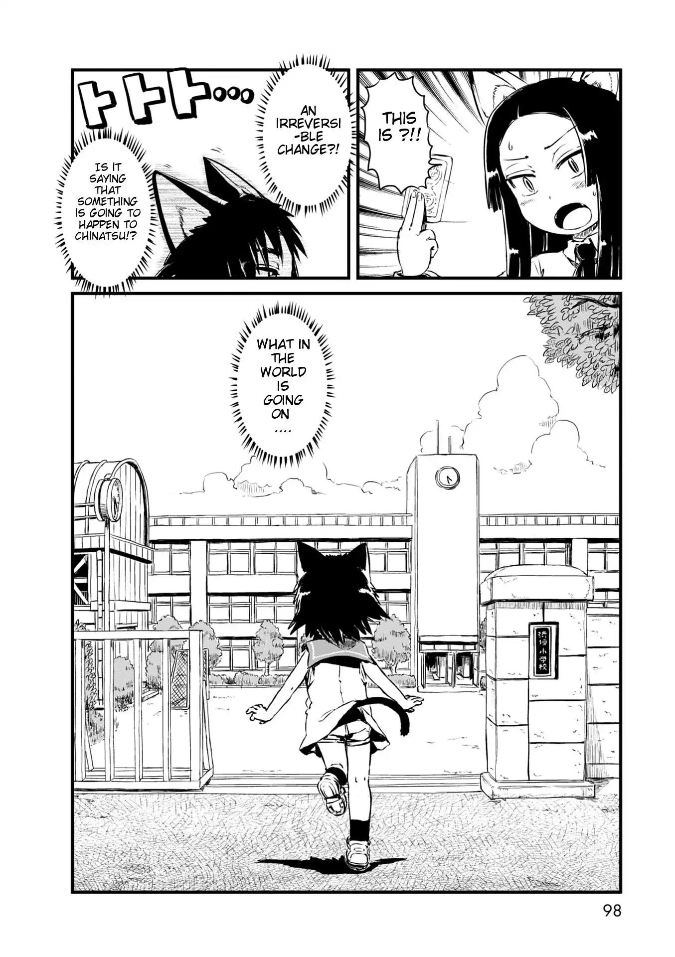Neko Musume Michikusa Nikki Chapter 51 page 24 - Chapter 51: Passing the Time with Kokkuri-san in my Youth