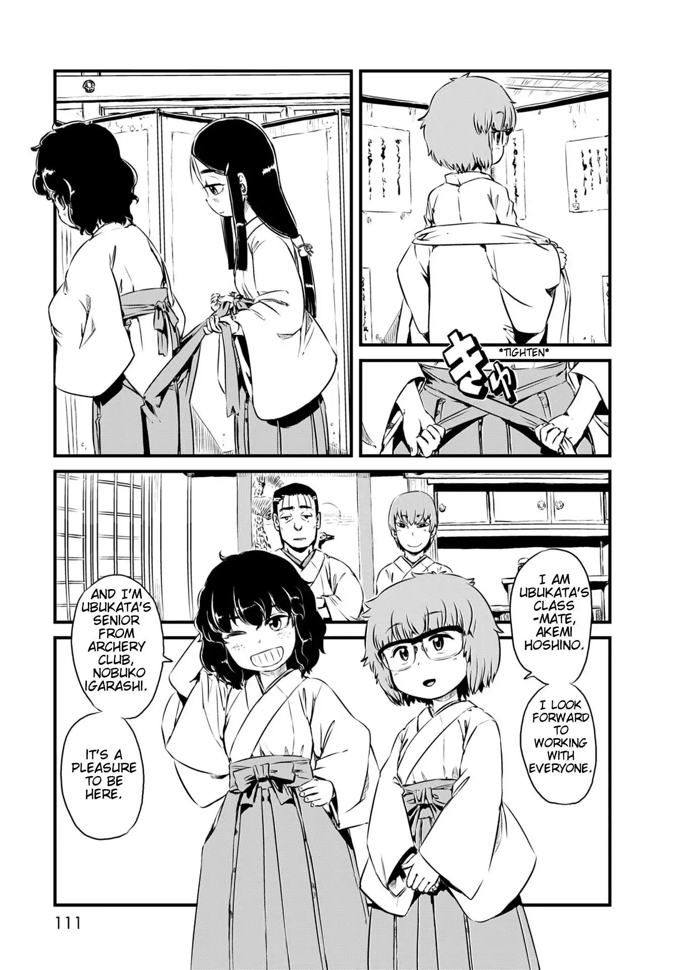 Neko Musume Michikusa Nikki Chapter 52 page 11 - Chapter 52: Passing the Time with the December Shrine Maiden