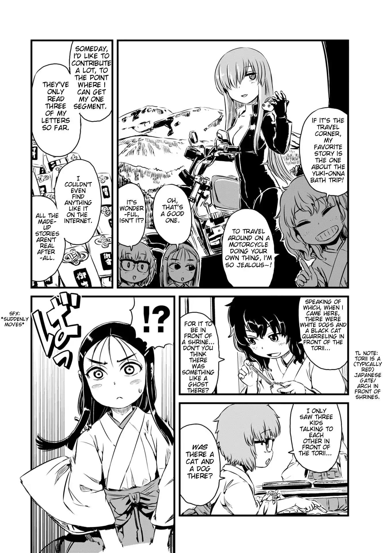 Neko Musume Michikusa Nikki Chapter 52 page 15 - Chapter 52: Passing the Time with the December Shrine Maiden