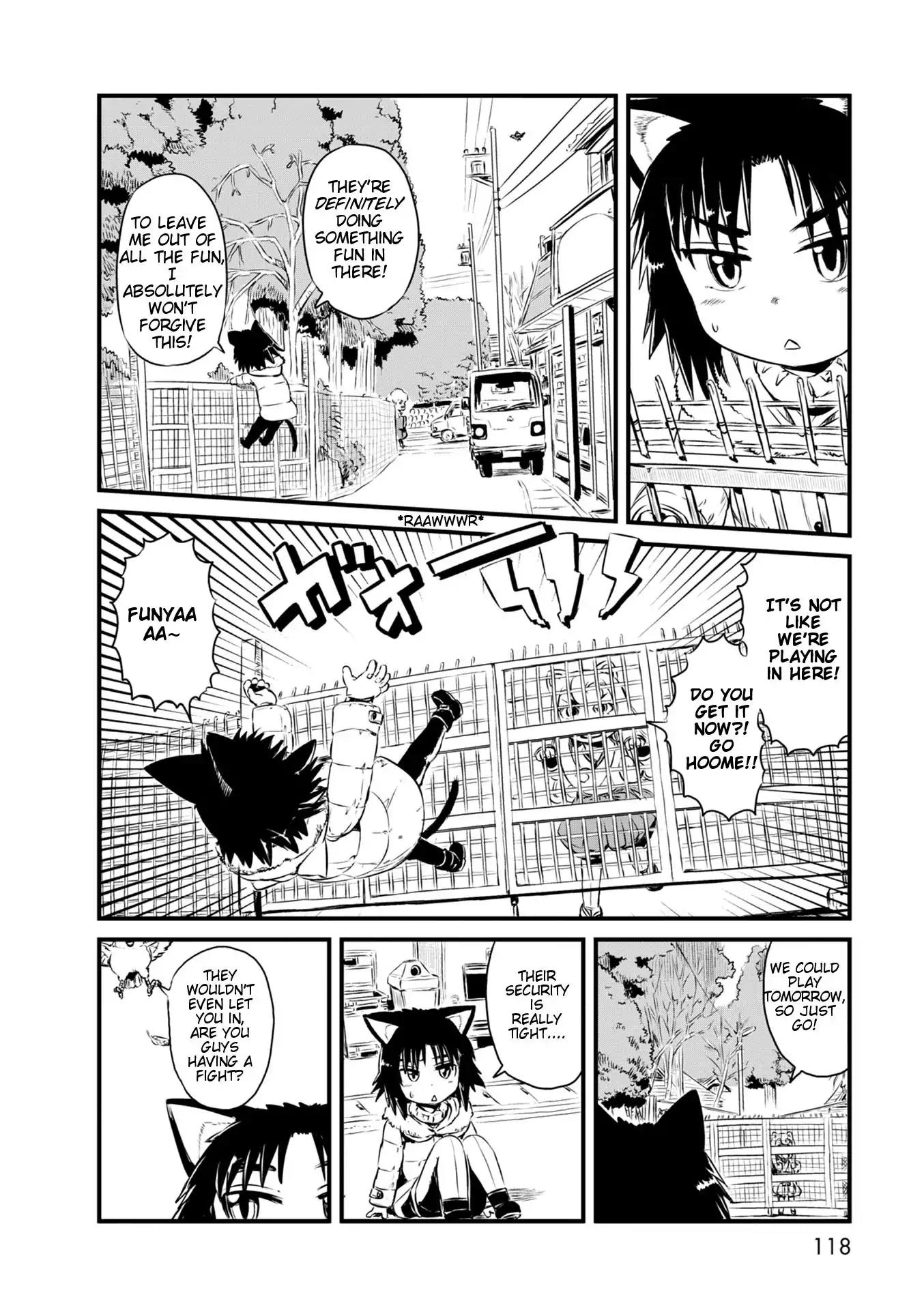 Neko Musume Michikusa Nikki Chapter 52 page 18 - Chapter 52: Passing the Time with the December Shrine Maiden