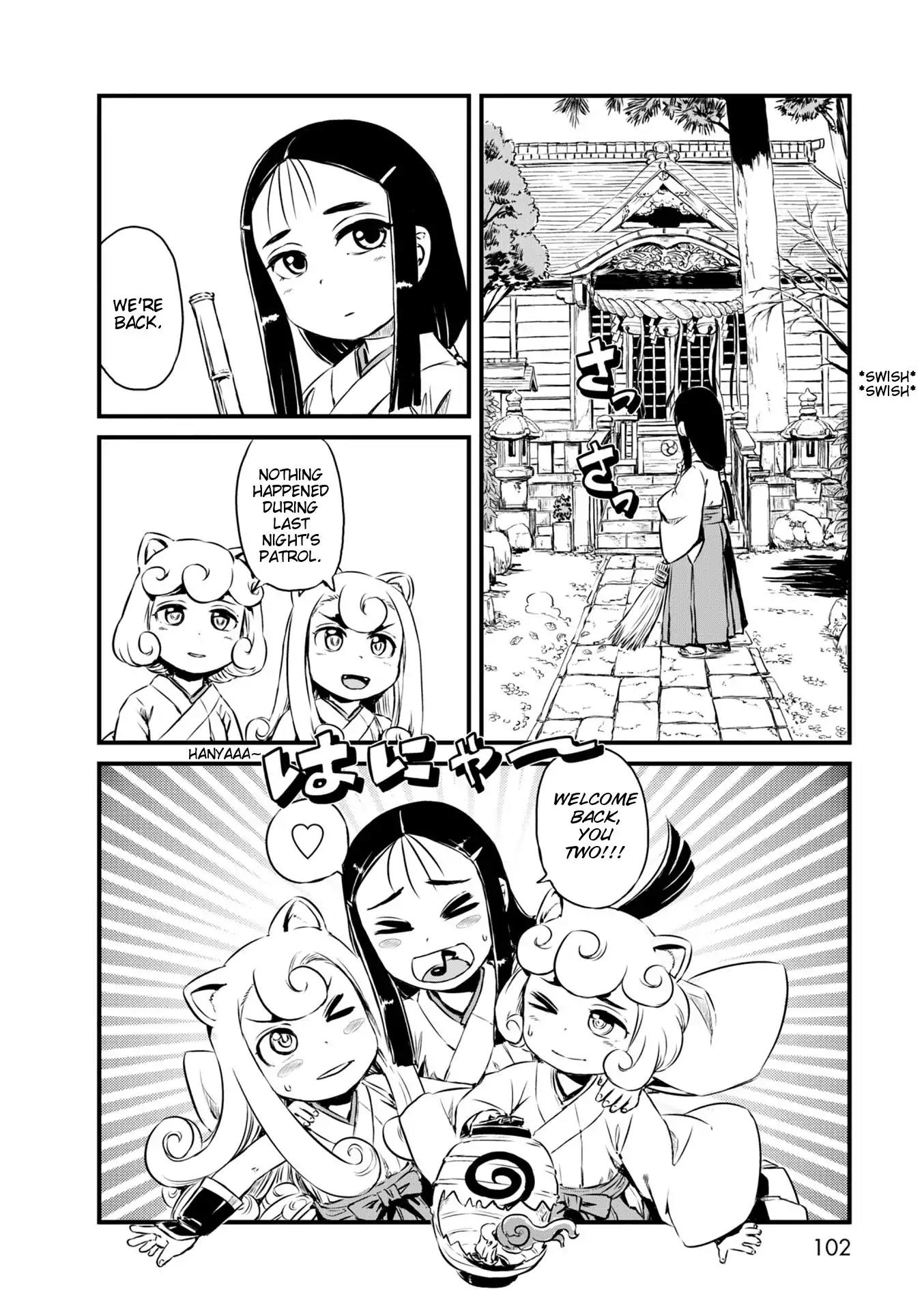 Neko Musume Michikusa Nikki Chapter 52 page 2 - Chapter 52: Passing the Time with the December Shrine Maiden