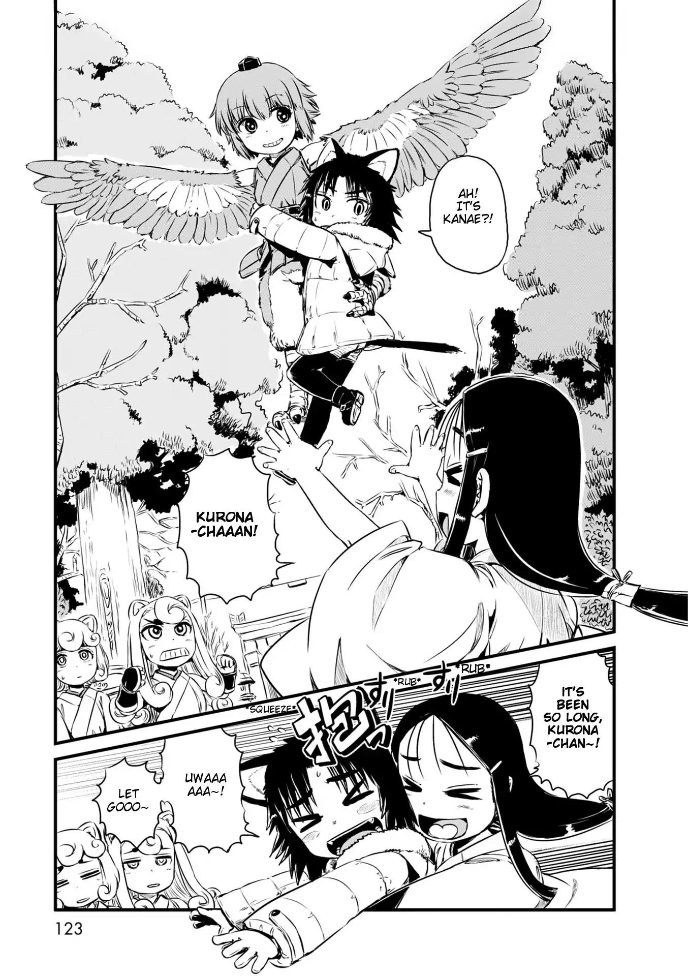 Neko Musume Michikusa Nikki Chapter 52 page 23 - Chapter 52: Passing the Time with the December Shrine Maiden