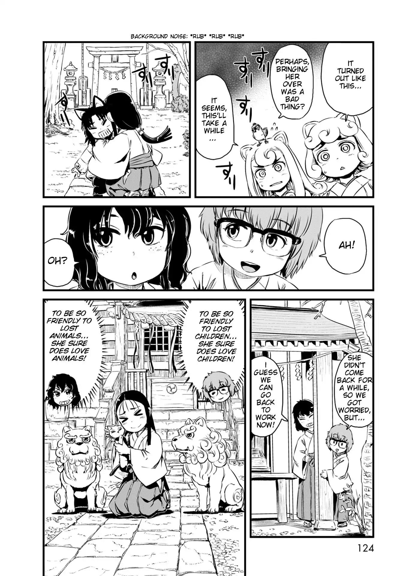 Neko Musume Michikusa Nikki Chapter 52 page 24 - Chapter 52: Passing the Time with the December Shrine Maiden