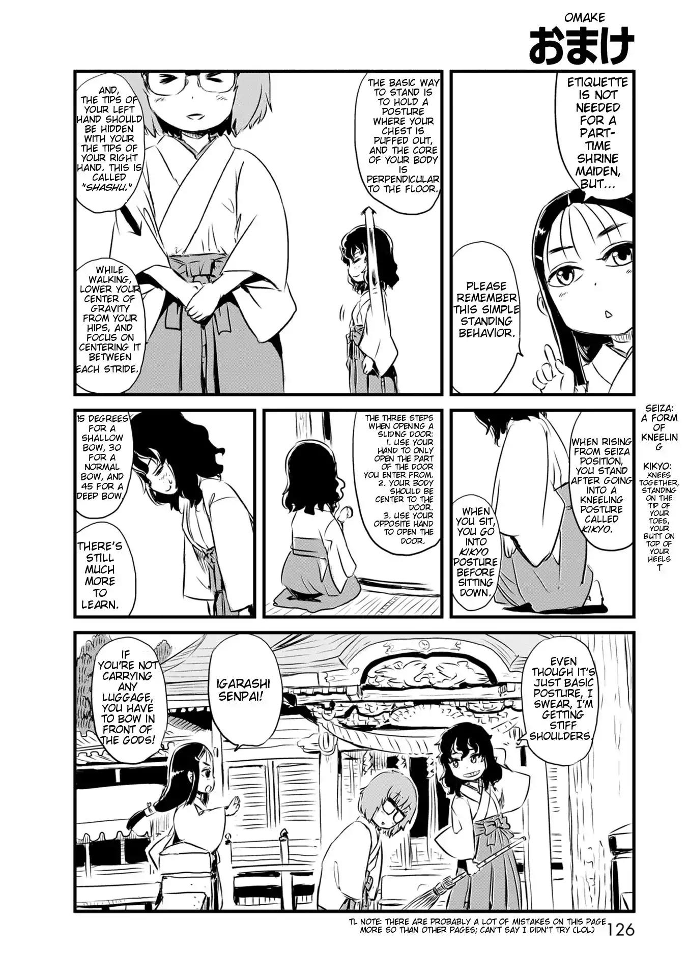 Neko Musume Michikusa Nikki Chapter 52 page 26 - Chapter 52: Passing the Time with the December Shrine Maiden