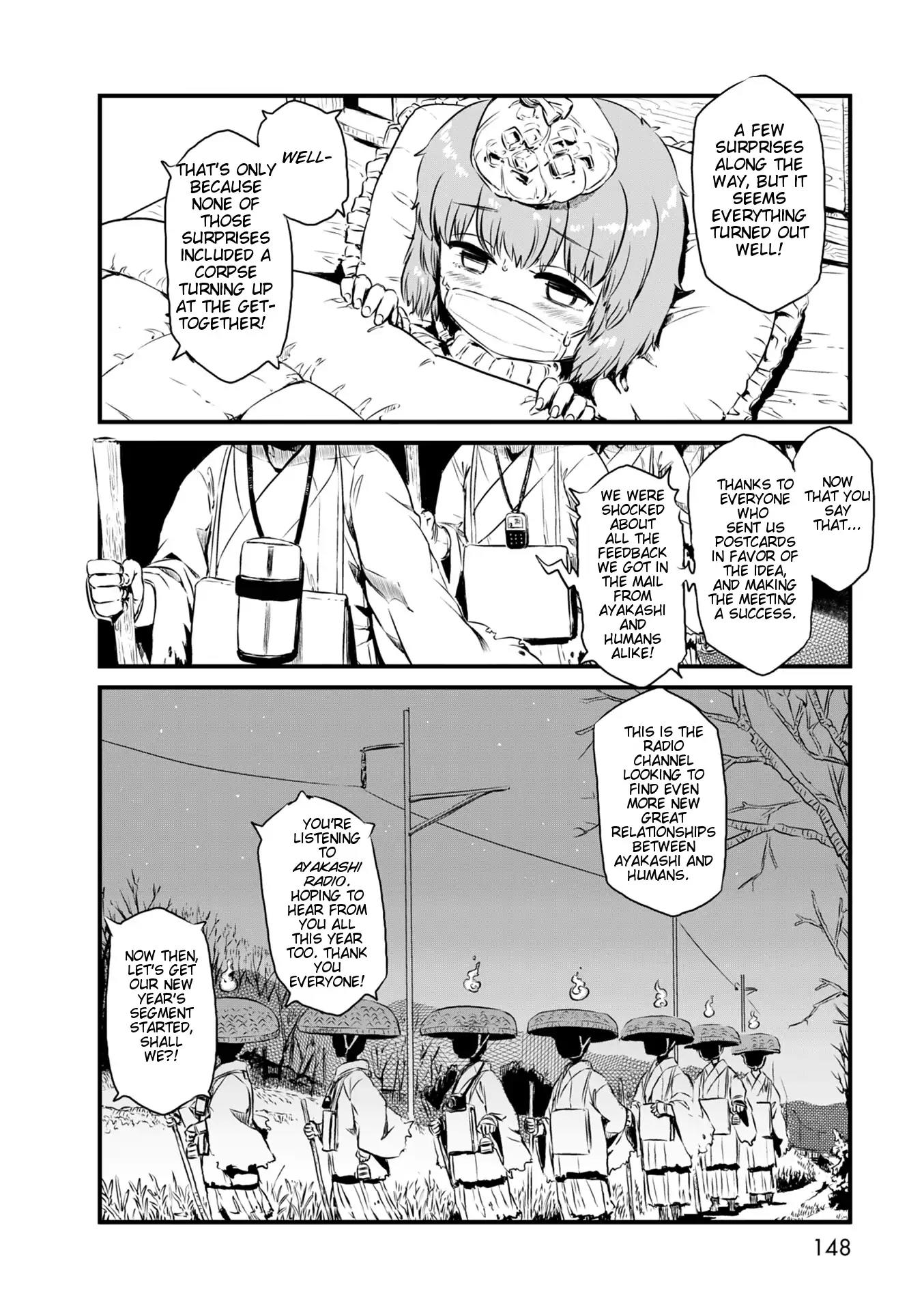 Neko Musume Michikusa Nikki Chapter 53 page 22 - Chapter 53: Passing Time with Ayakashi At The Year-End Offline Meeting
