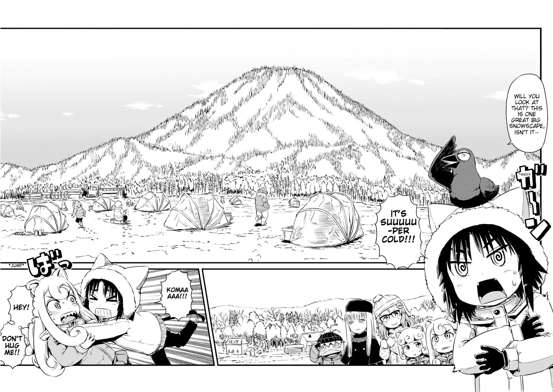 Neko Musume Michikusa Nikki Chapter 54 page 11 - Chapter 54: Passing the Time Ice Fishing